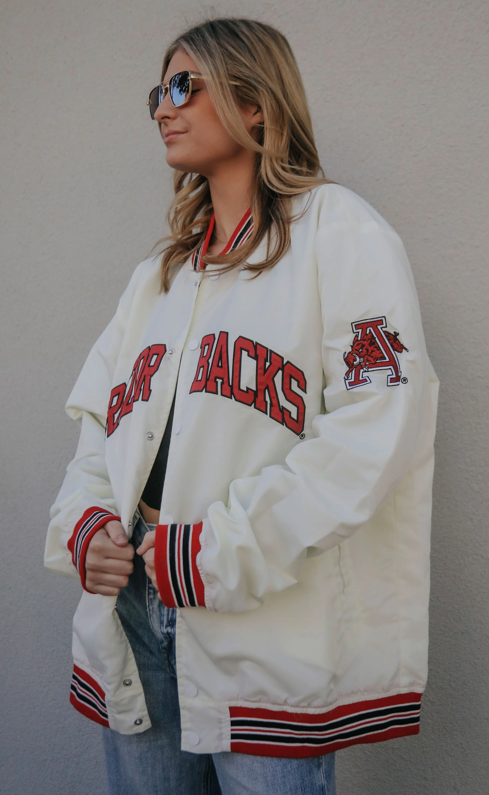 arkansas razorbacks vintage jacket - Image 4