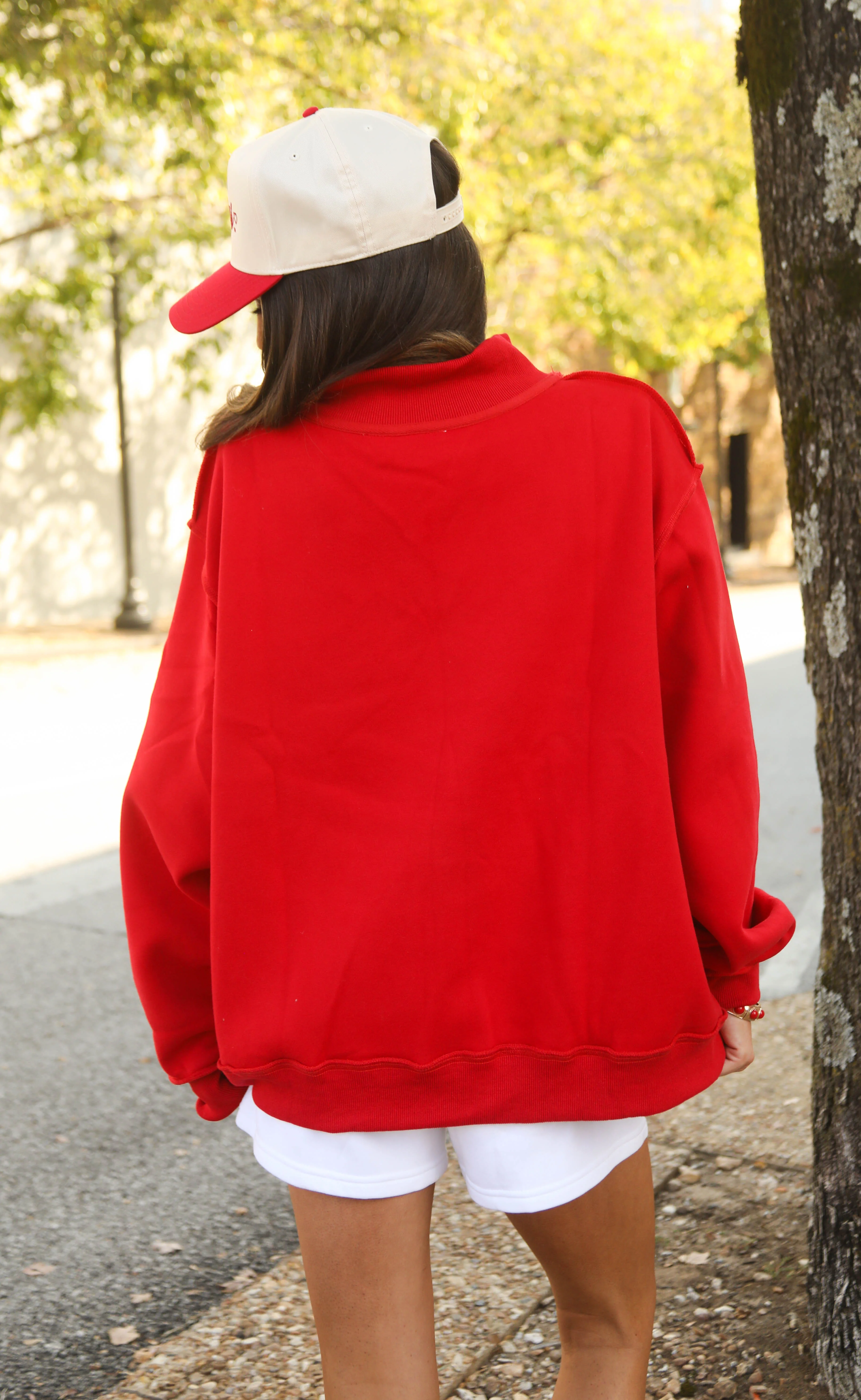 arkansas reversible mock neck sweatshirt - Image 5