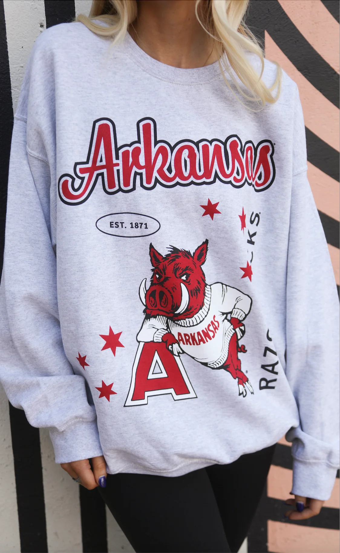 charlie southern: arkansas stars vault sweatshirt - Image 2