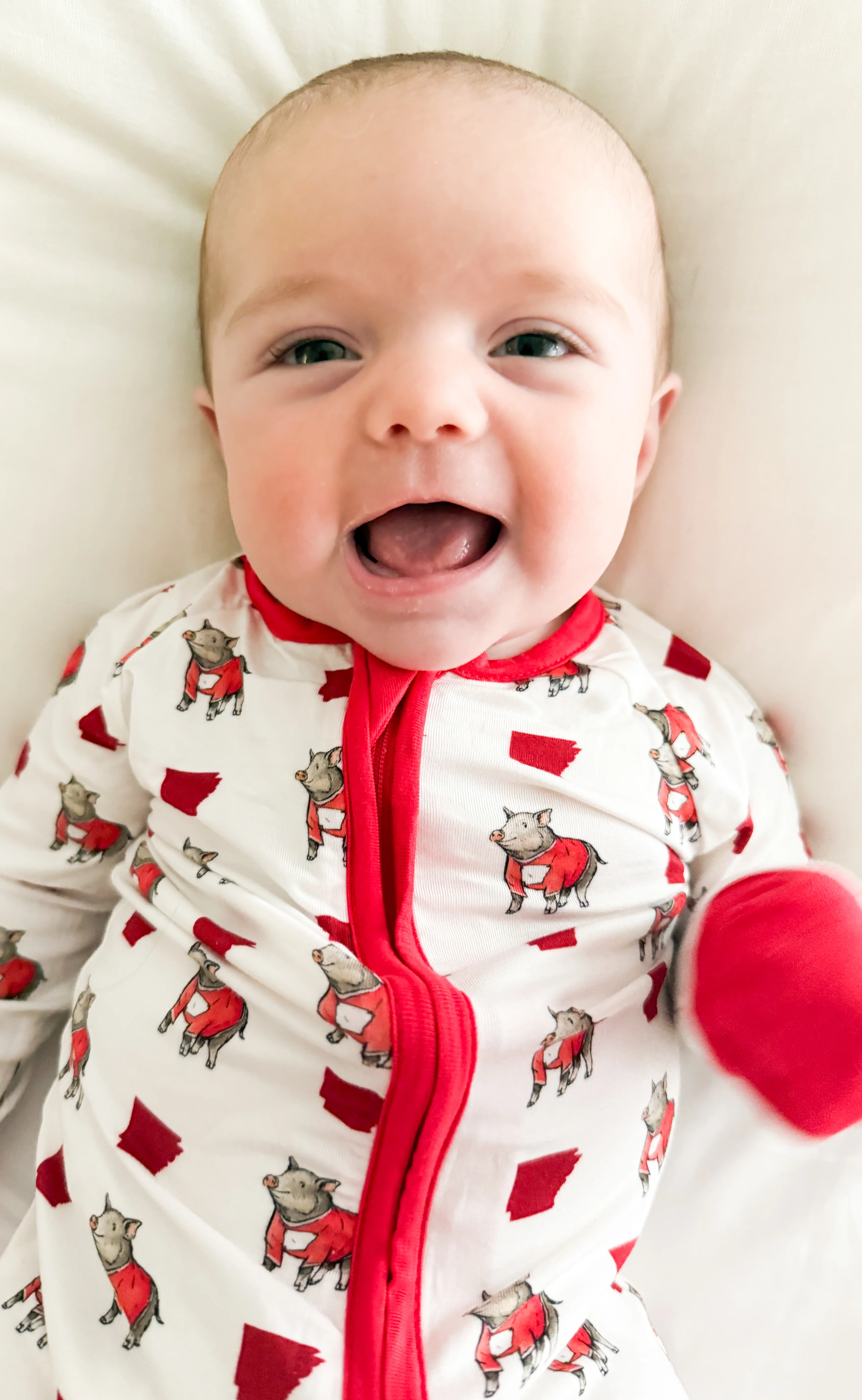 arkansas wild boar unisex kids pajamas - Image 3
