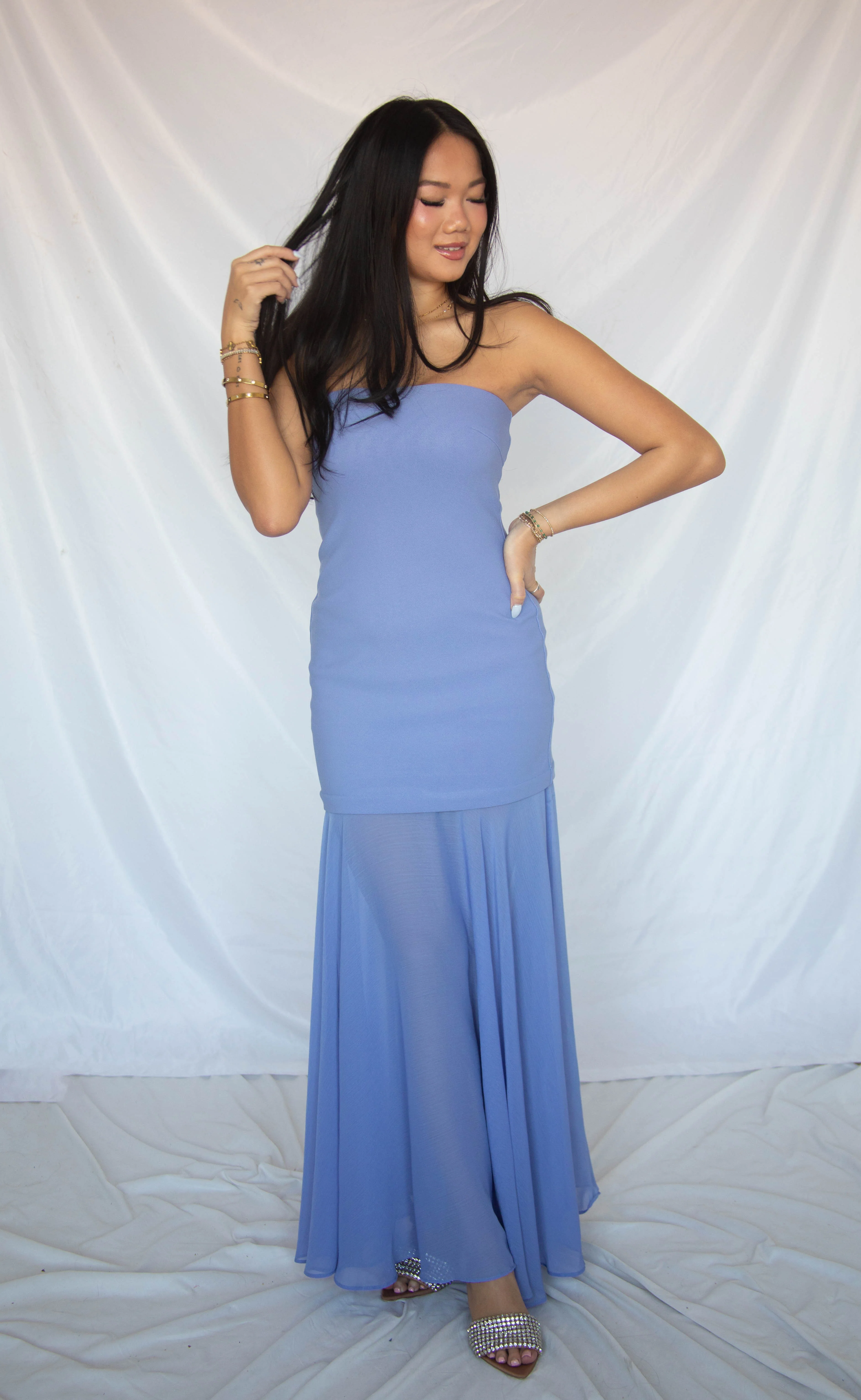 astr: lizet dress - periwinkle - Image 2