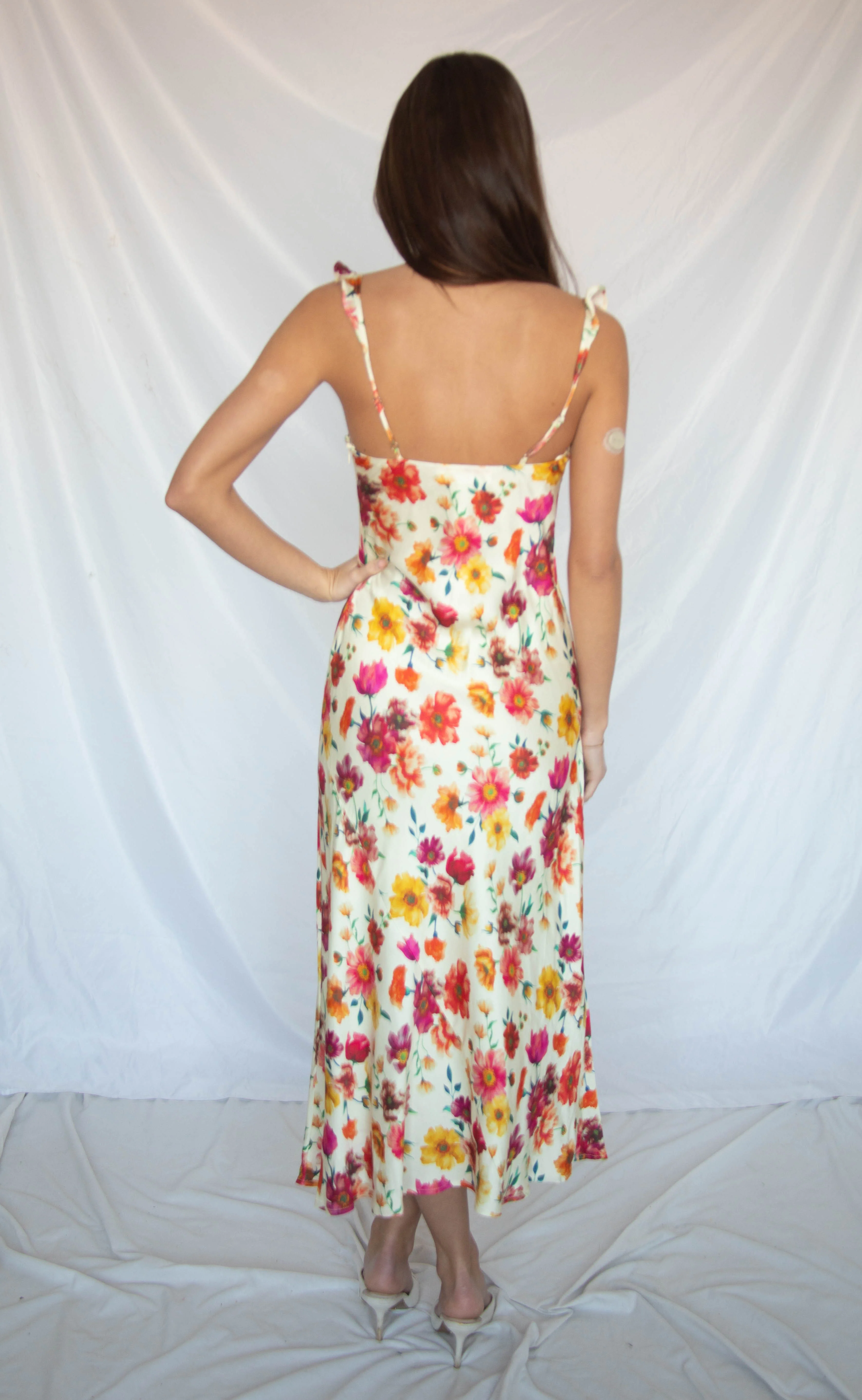 astr: zoie dress - cream multi floral - Image 3