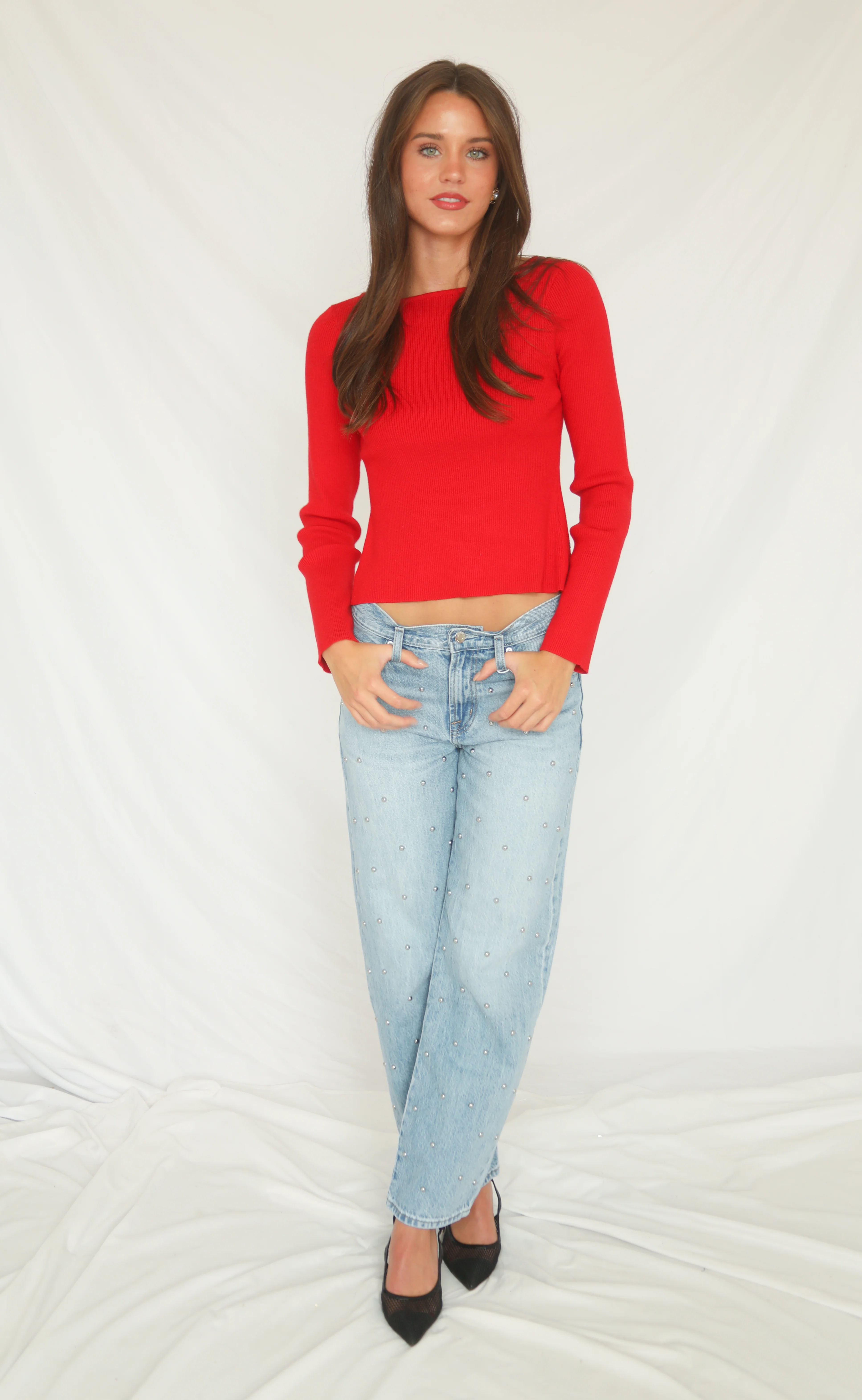 back to back sweater top - Image 3