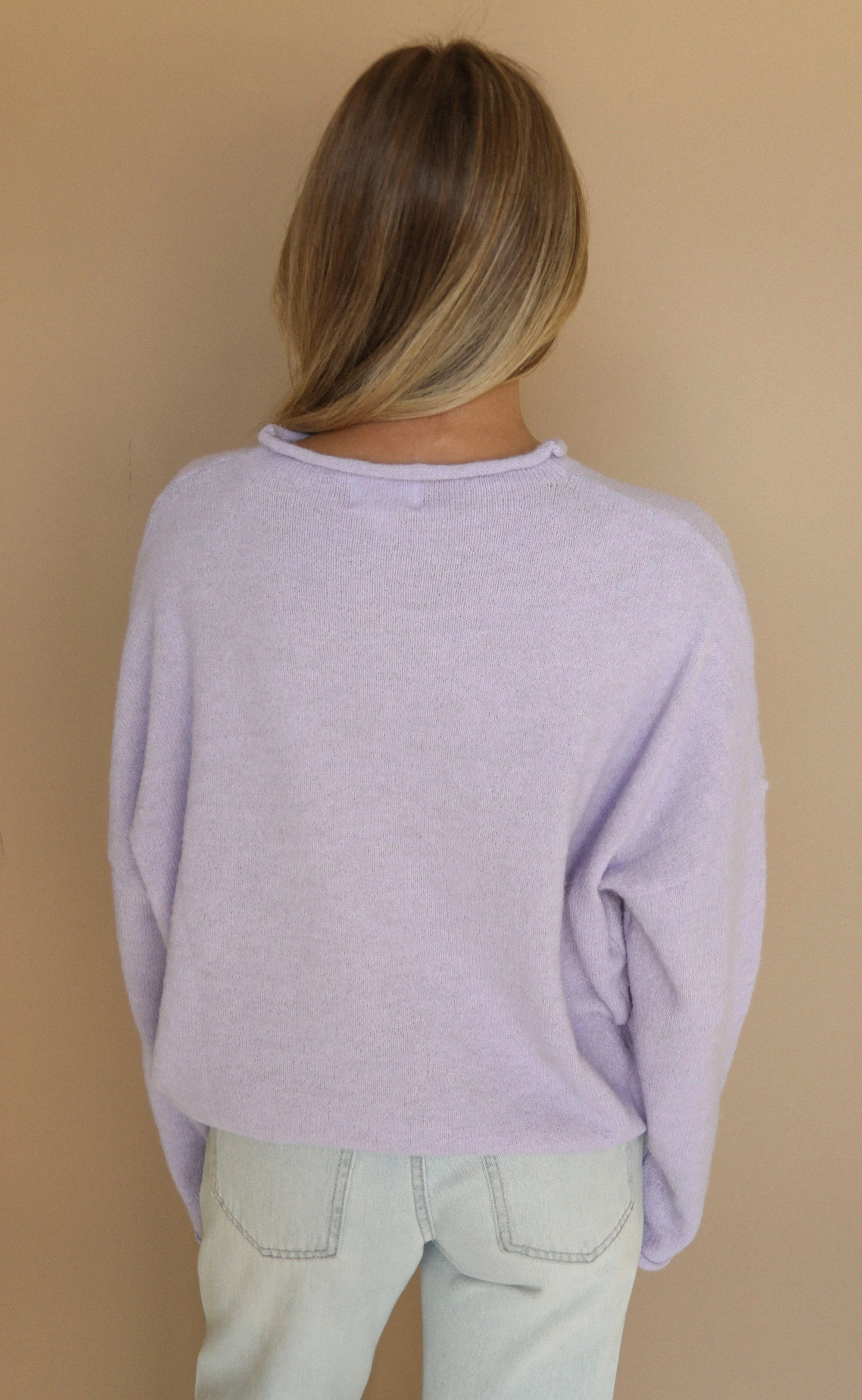 beat of your heart cardigan - lavender - Image 3