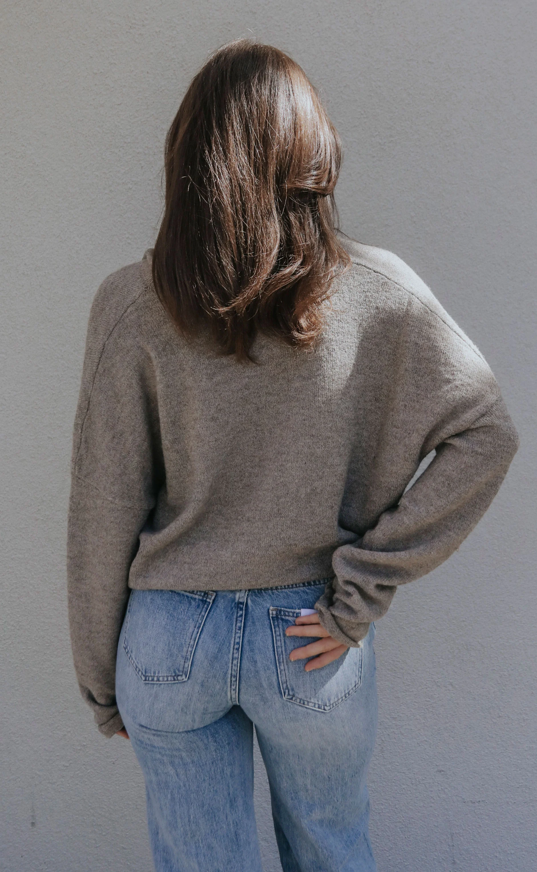 beat of your heart cardigan - mocha - Image 4