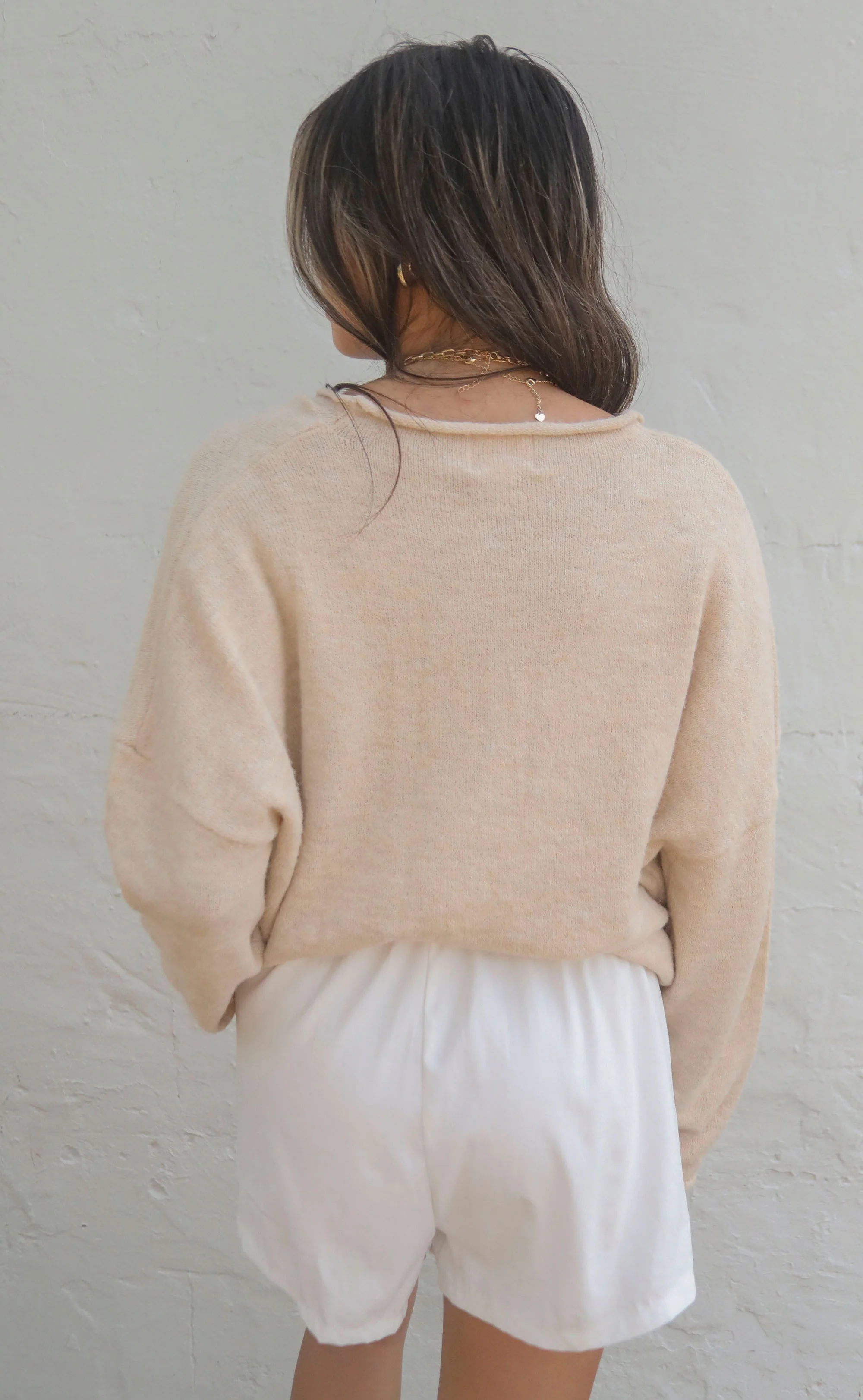 beat of your heart cardigan - natural - Image 4