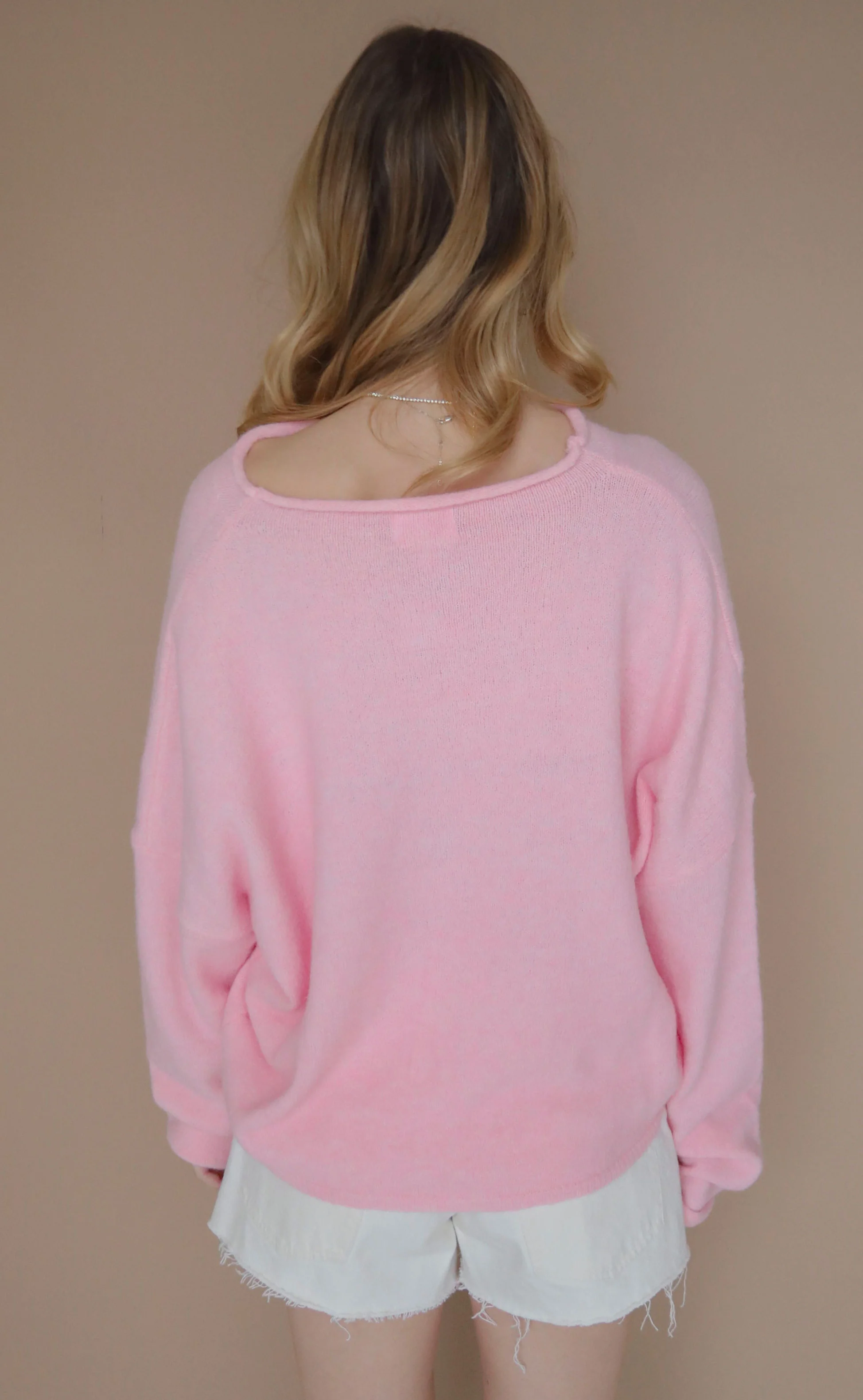 beat of your heart cardigan - pink - Image 2