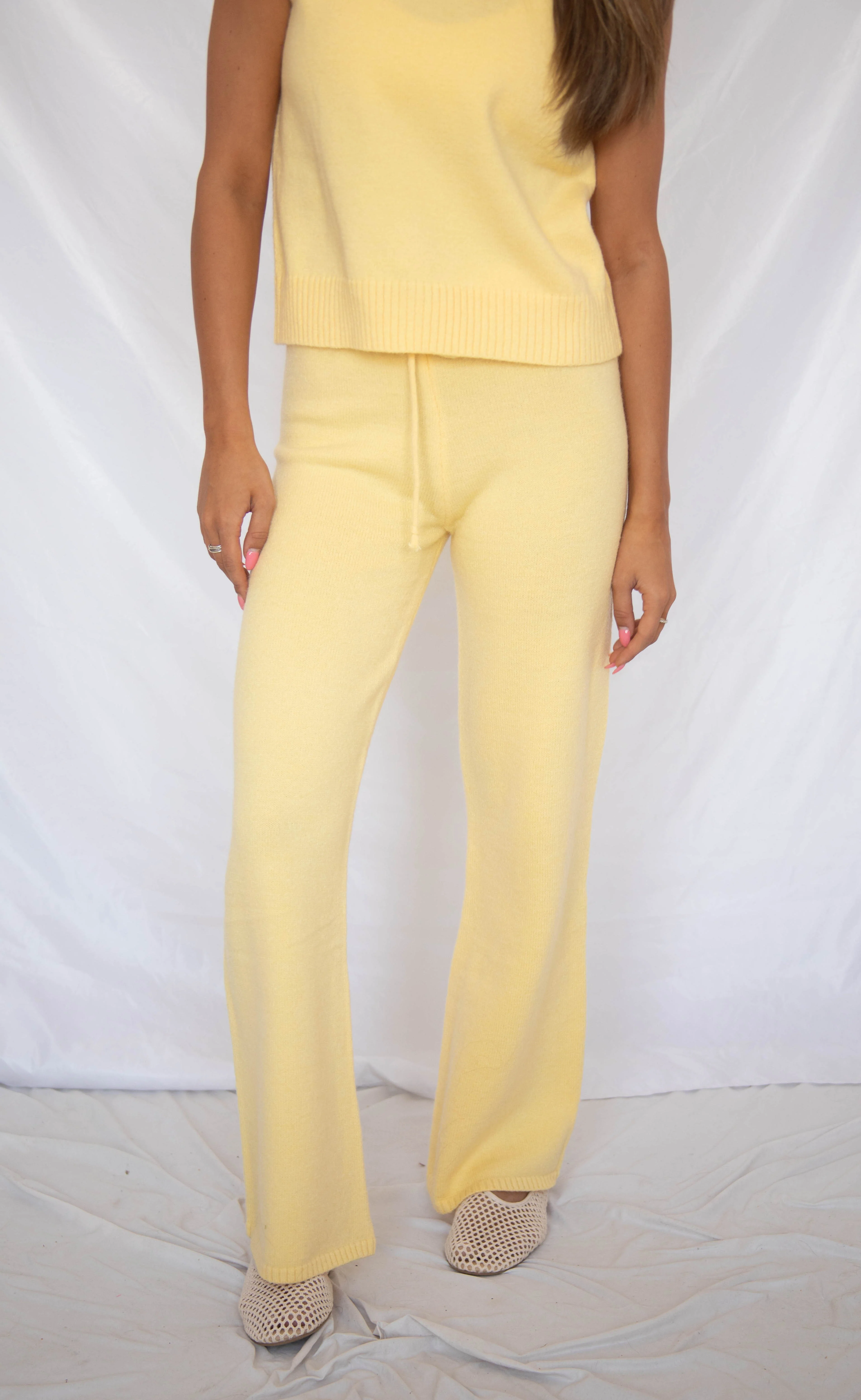 brightside knit set - yellow - Image 2