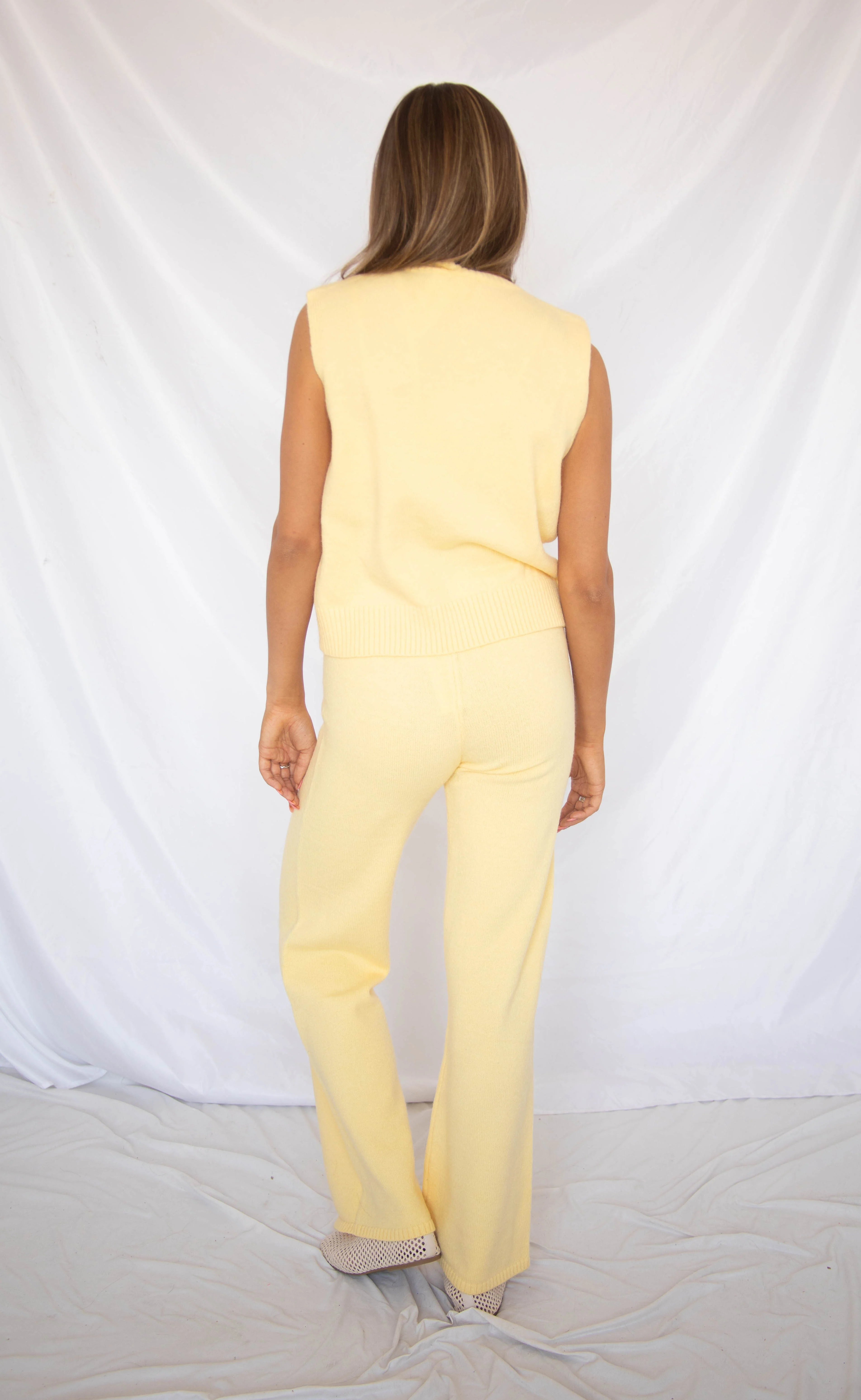 brightside knit set - yellow - Image 4