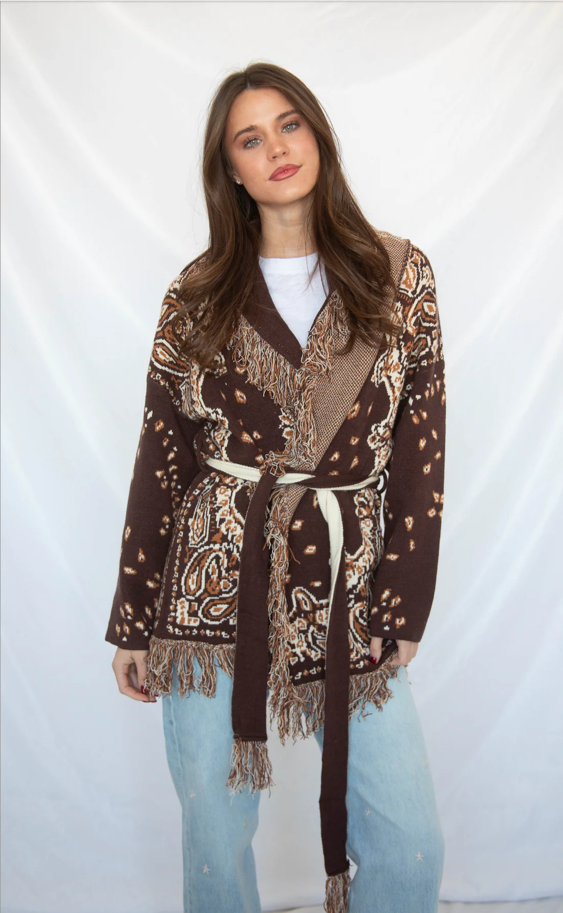 brownie points wrap cardigan - Image 2