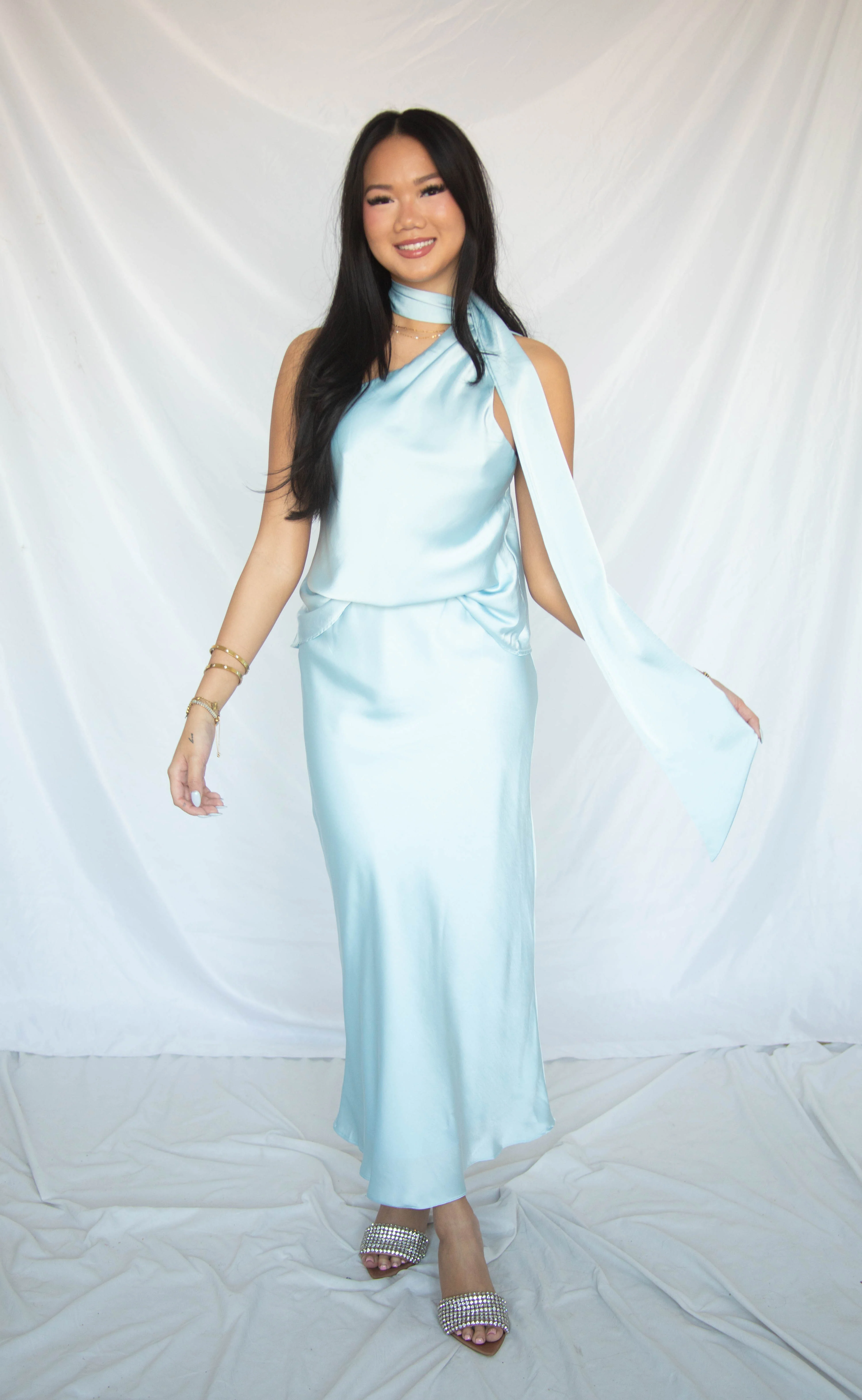 can't get enough silky set - baby blue - Image 3