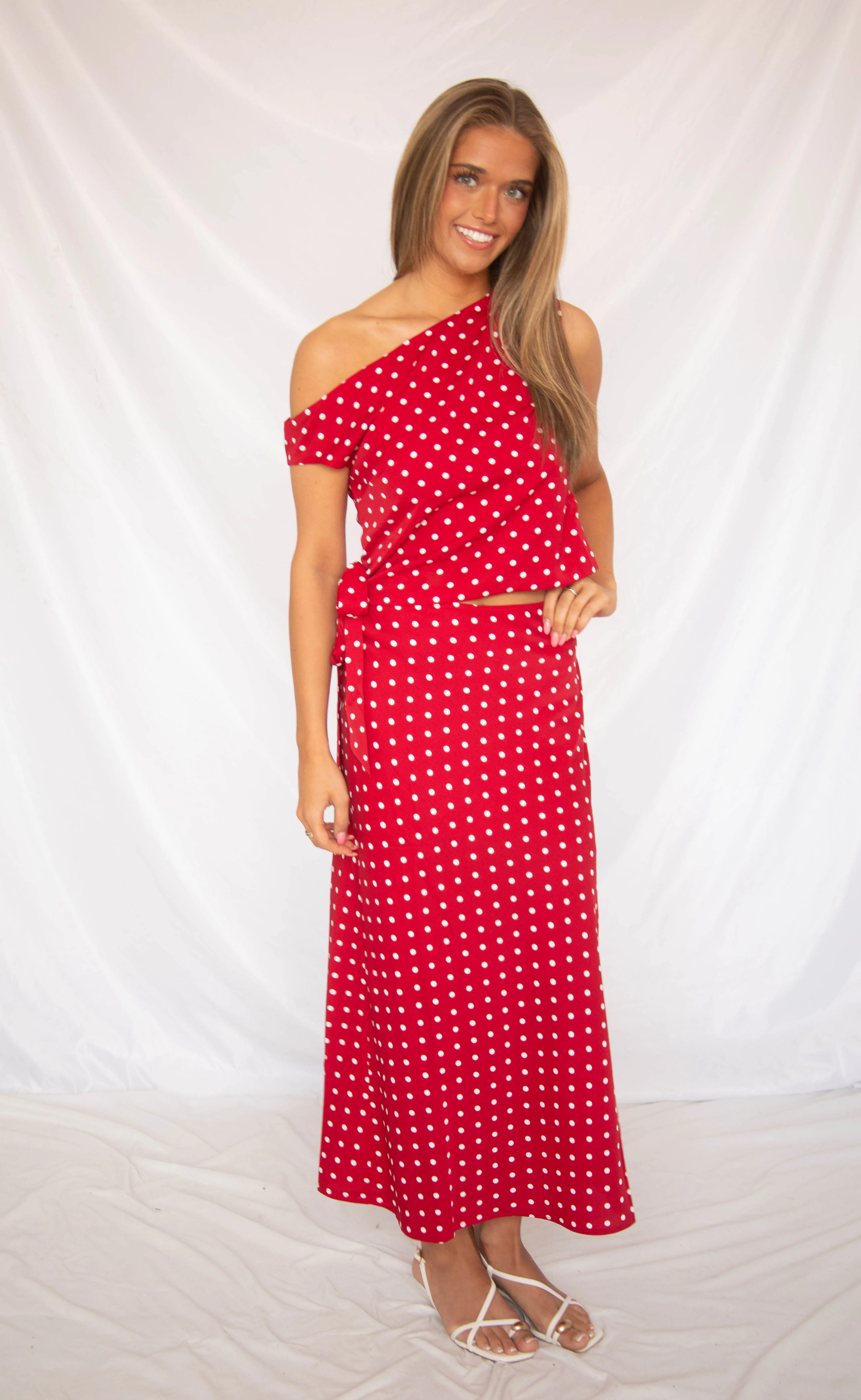 can't stop me polka dot set
