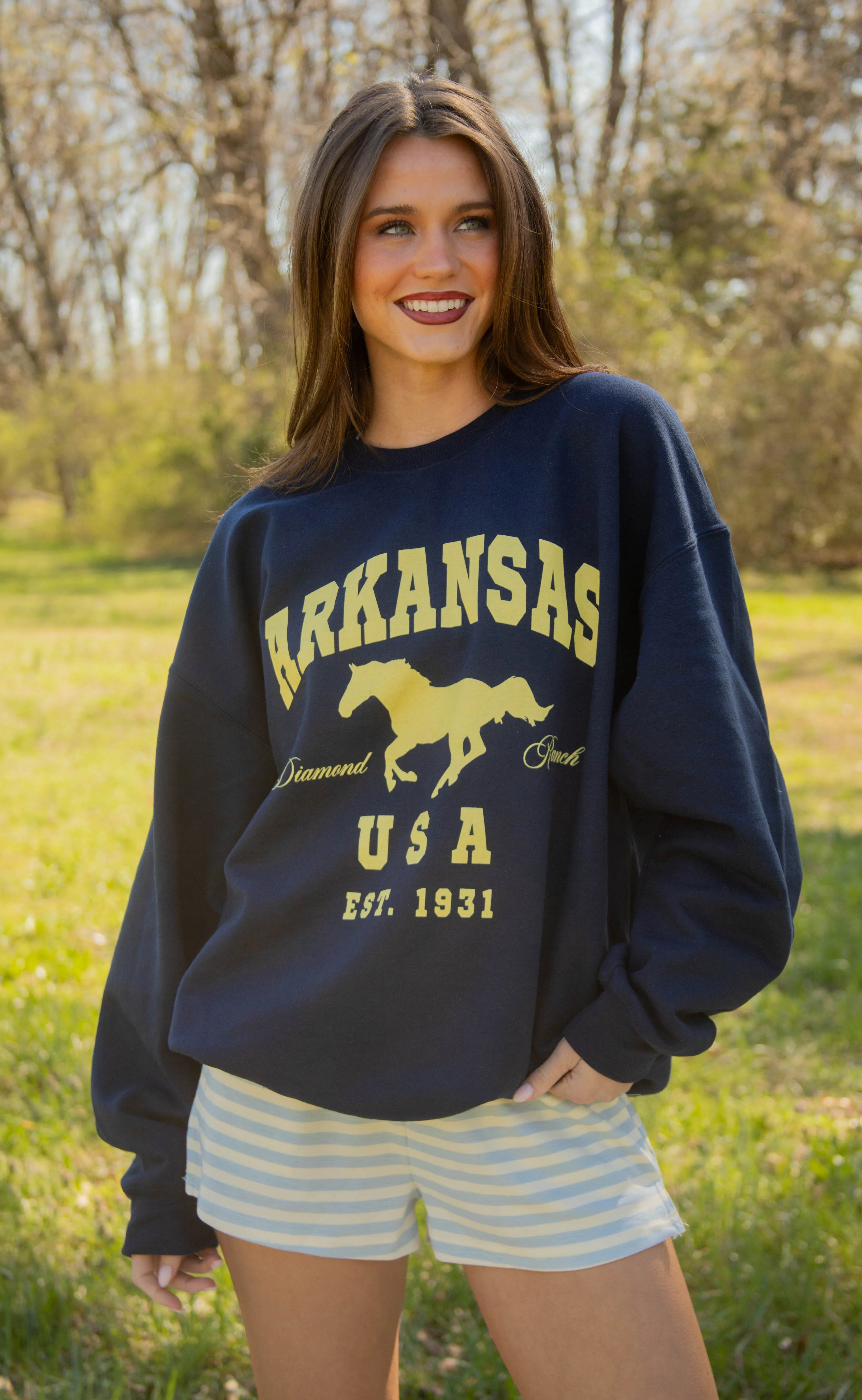 charlie southern: arkansas diamond ranch sweatshirt