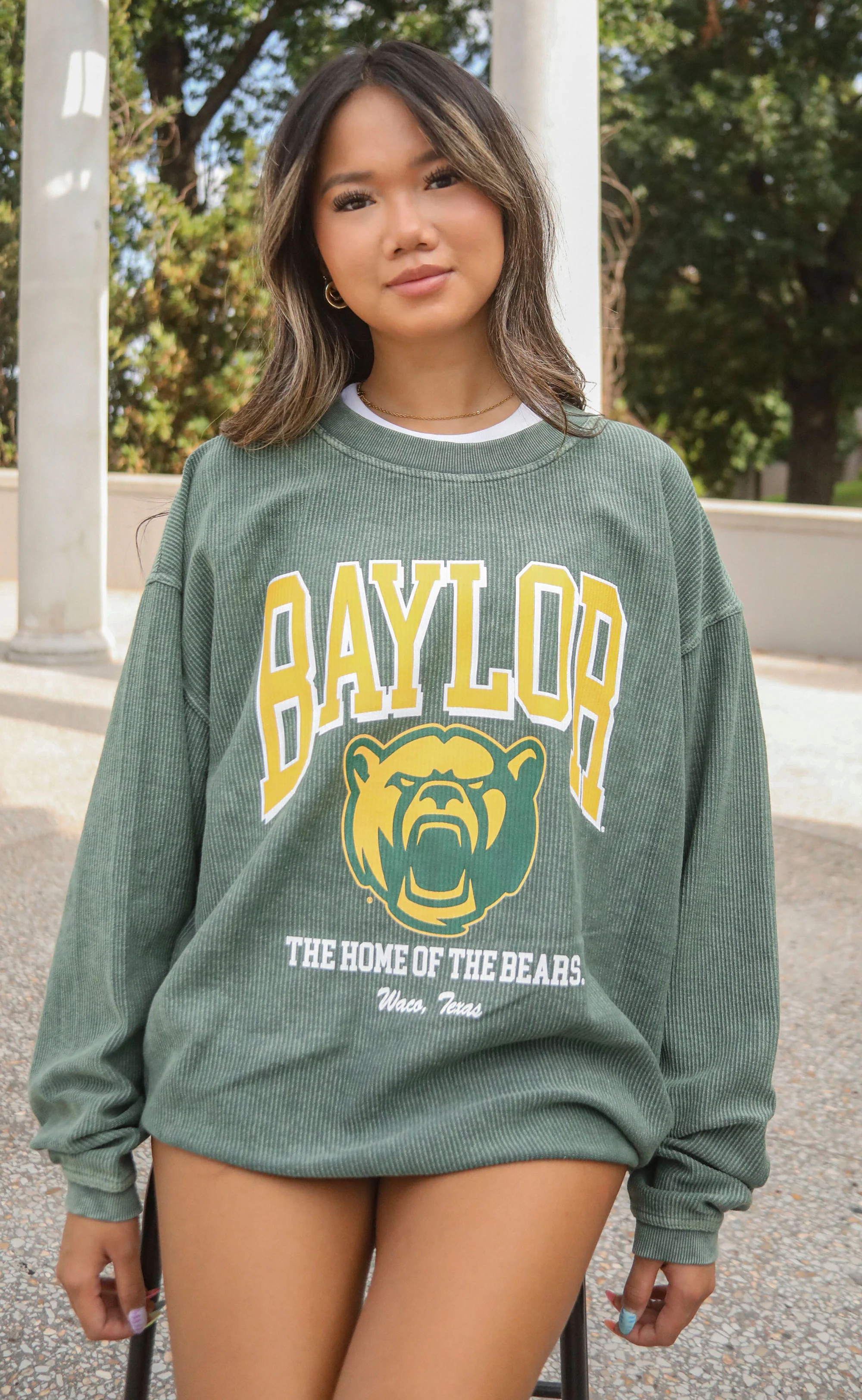 charlie southern: baylor mascot corded sweatshirt - Image 2
