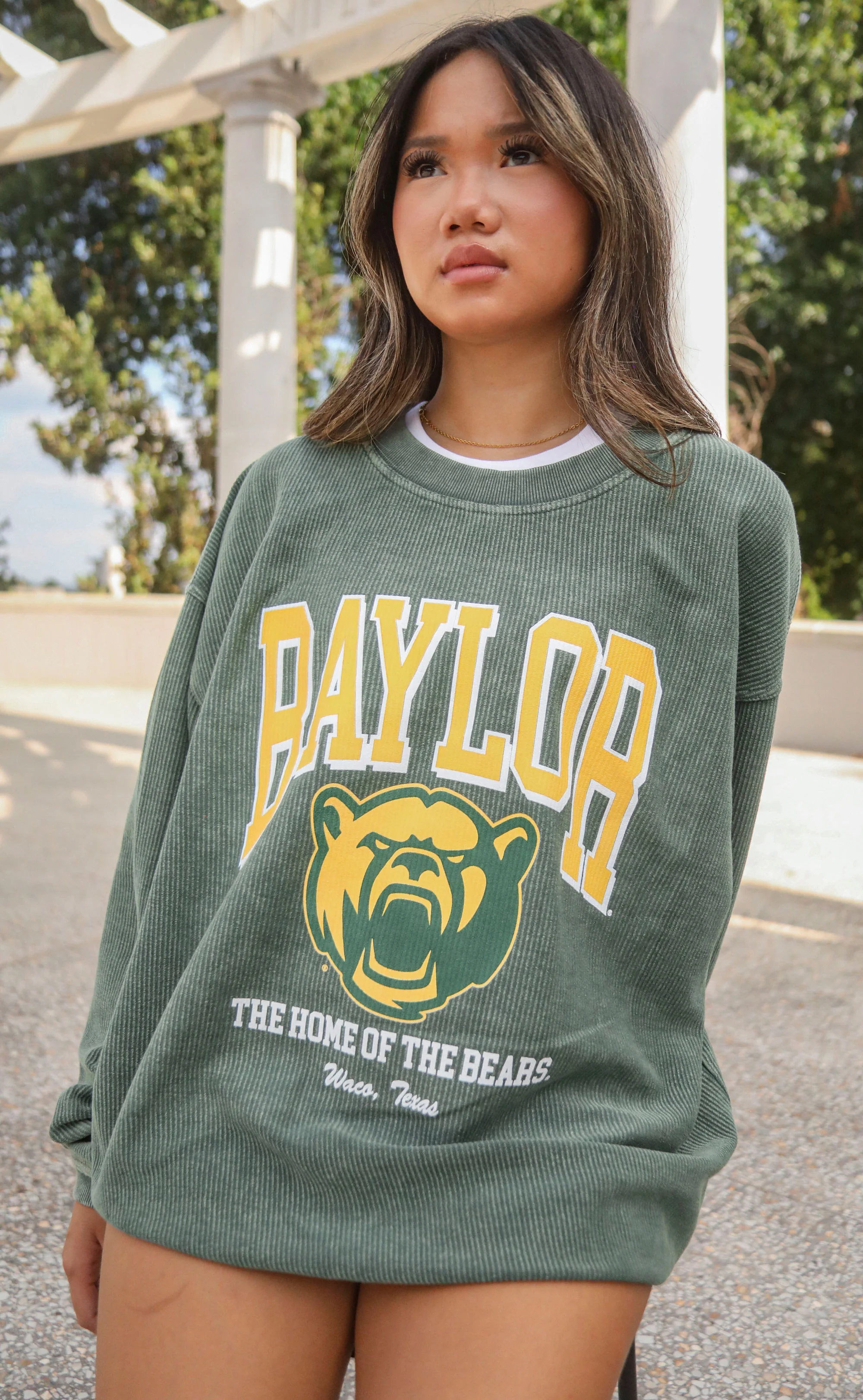 charlie southern: baylor mascot corded sweatshirt - Image 3