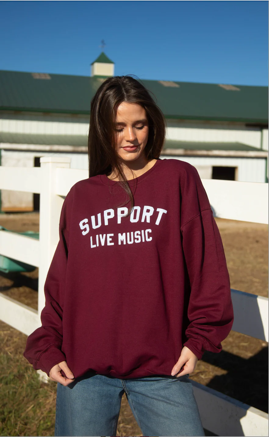 charlie southern: country music makes you live longer sweatshirt - Image 3