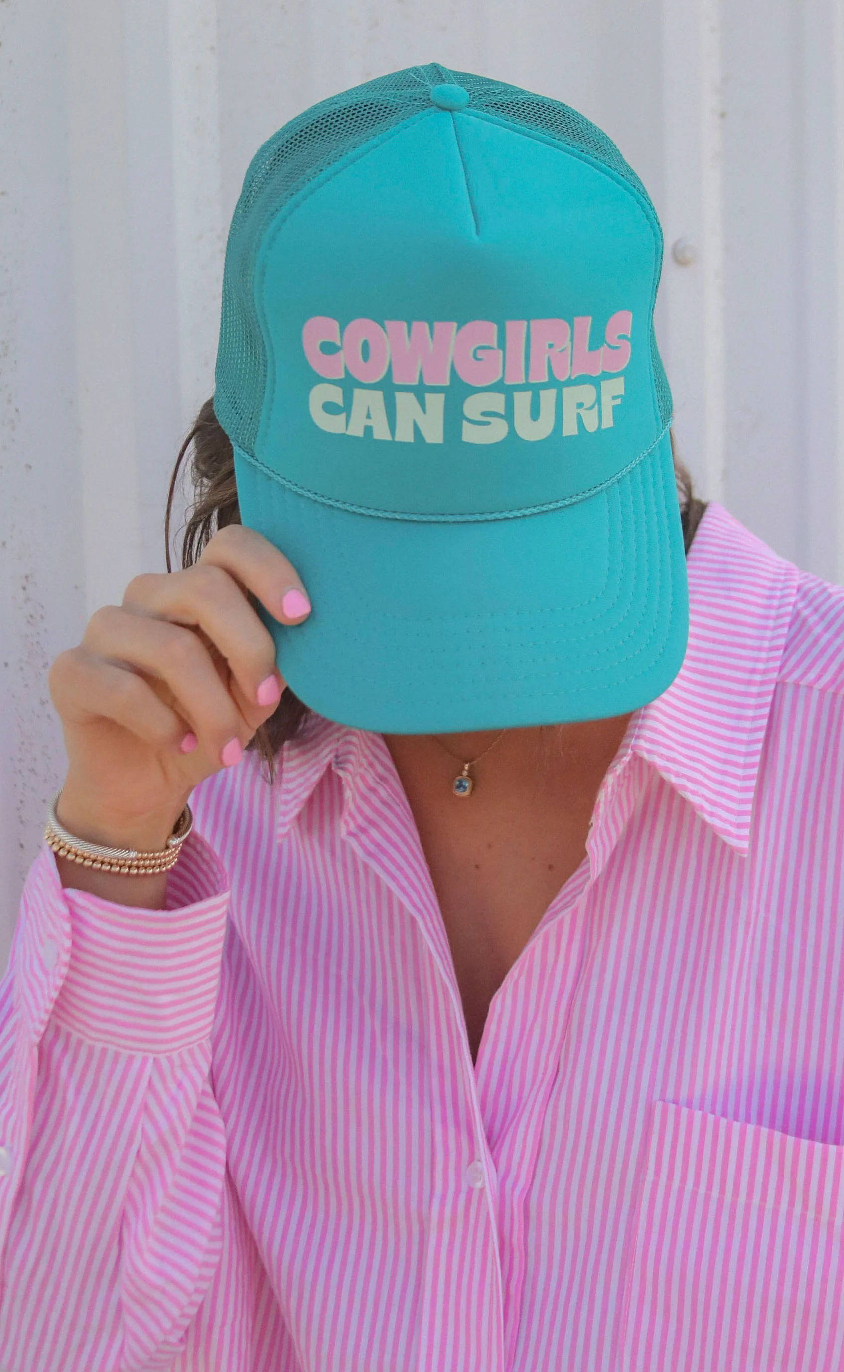 charlie southern: cowgirls can surf trucker hat - Image 2