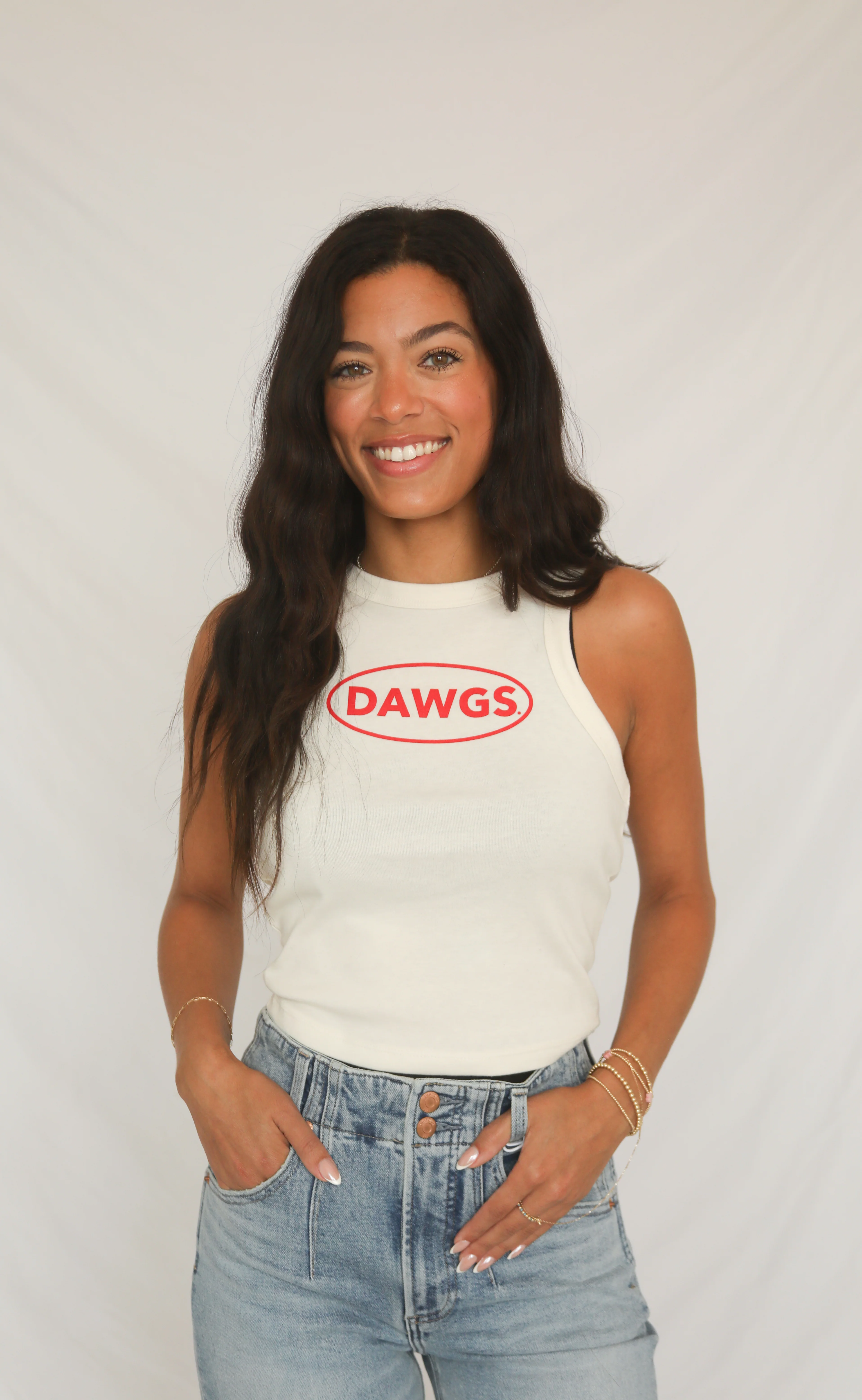charlie southern: dawgs oval tank