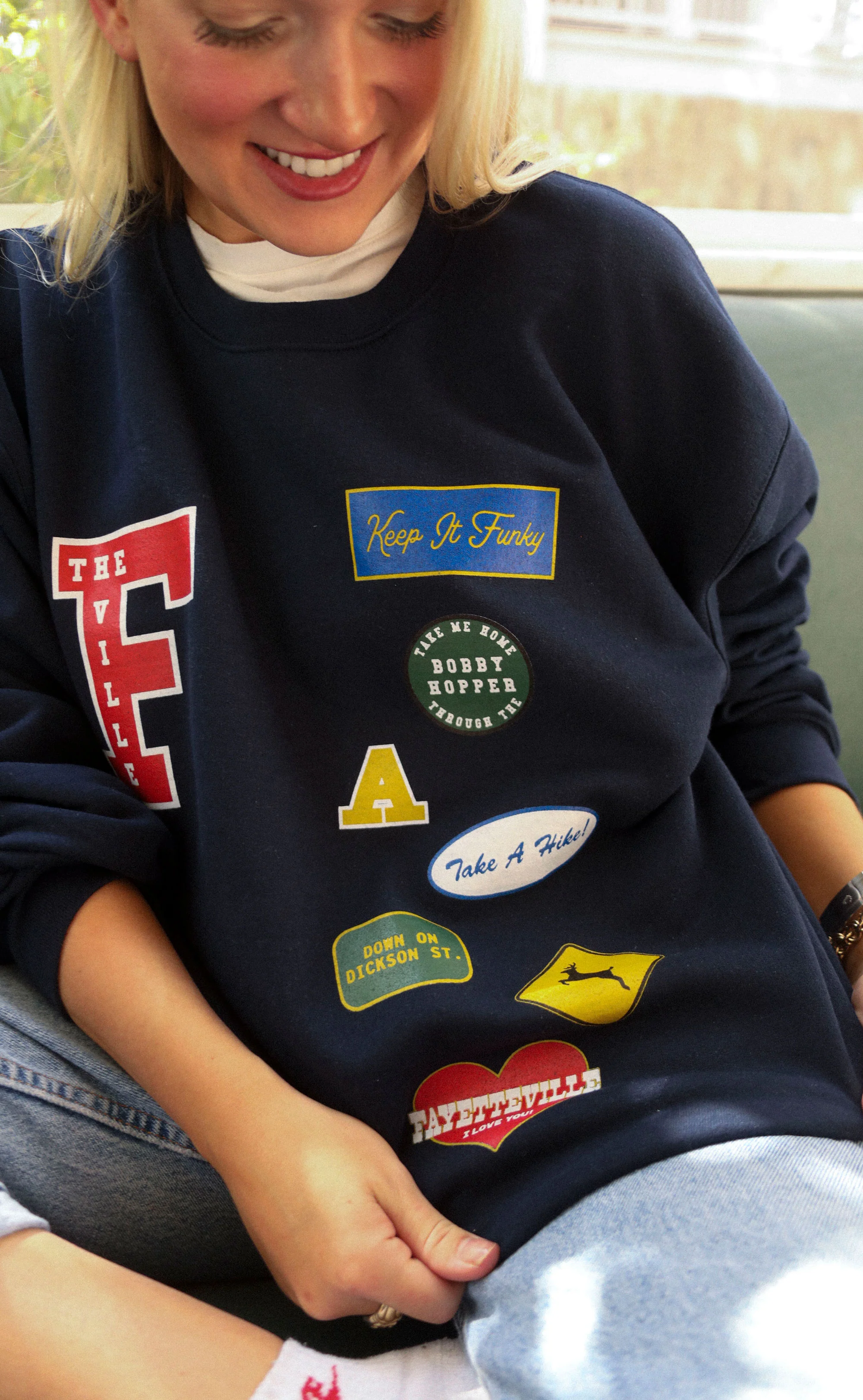 charlie southern: fay patches sweatshirt - Image 4