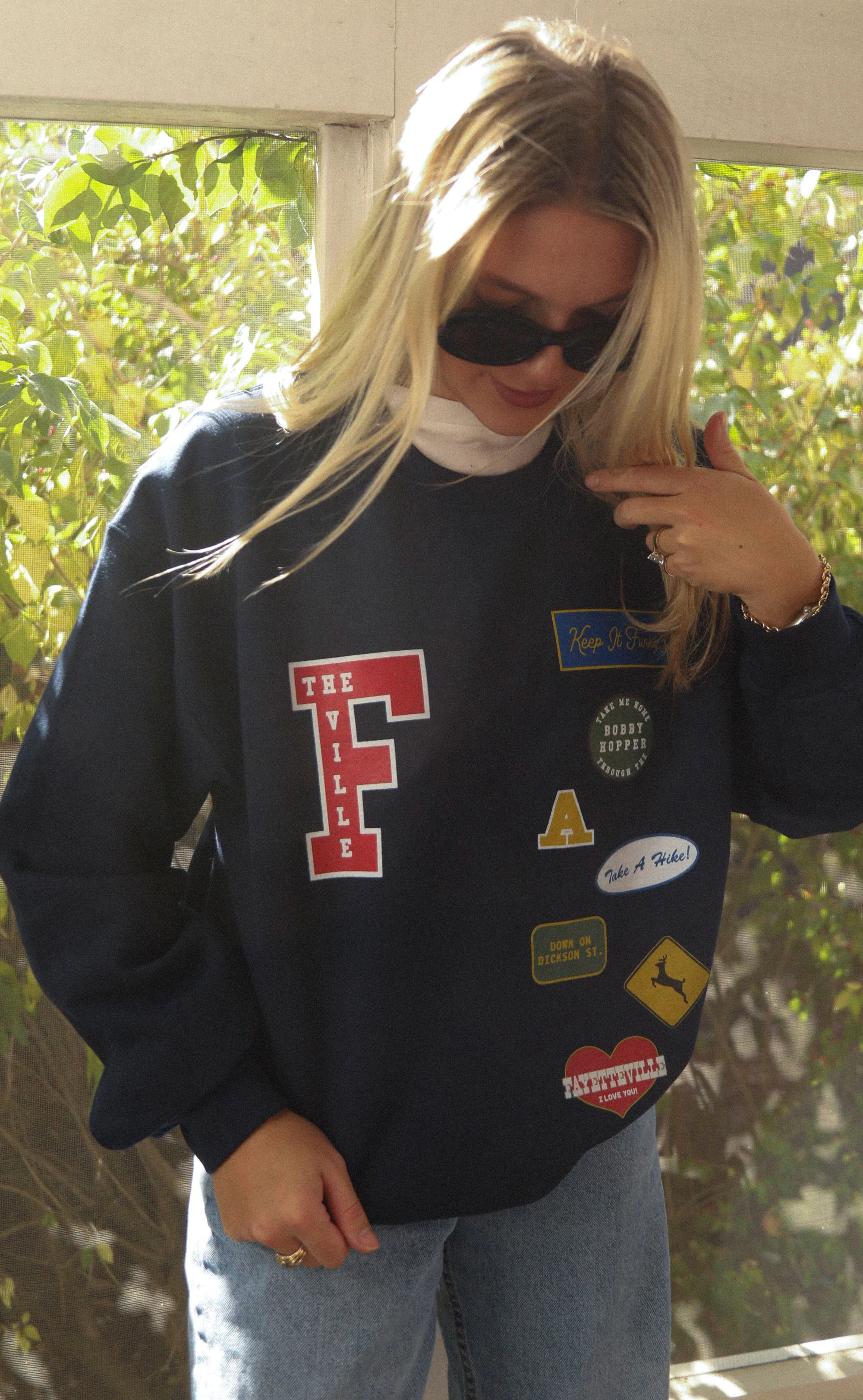 charlie southern: fay patches sweatshirt - Image 6