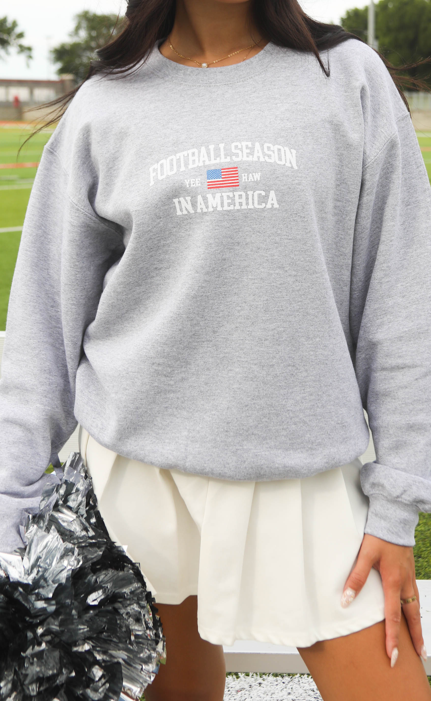 charlie southern: football season in america sweatshirt - Image 5
