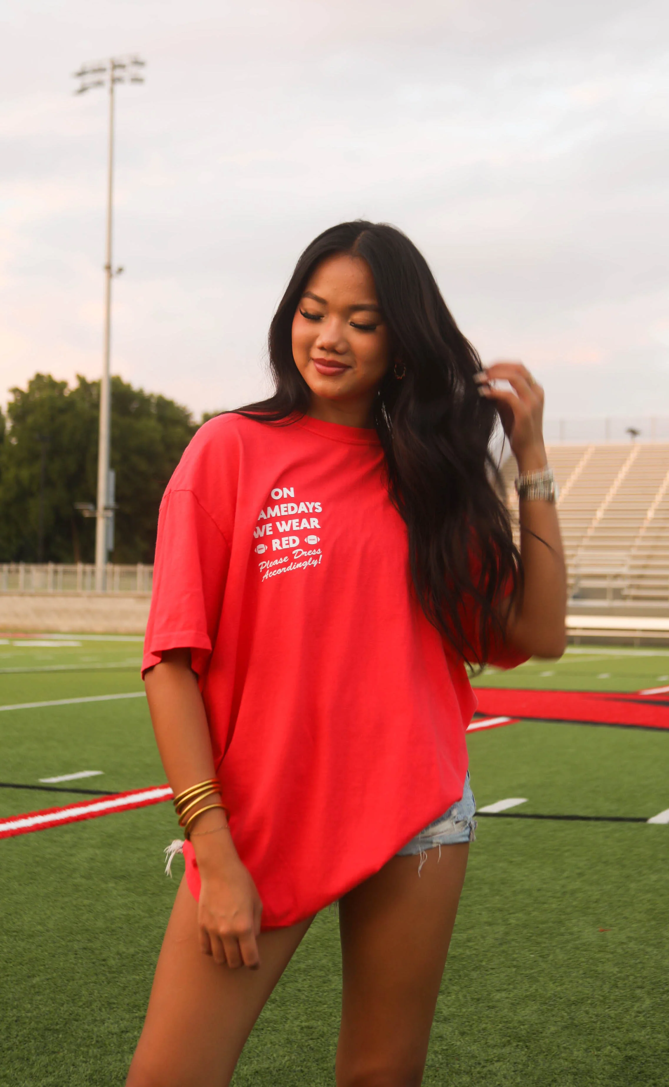 charlie southern: gamedays we wear red tee - Image 2