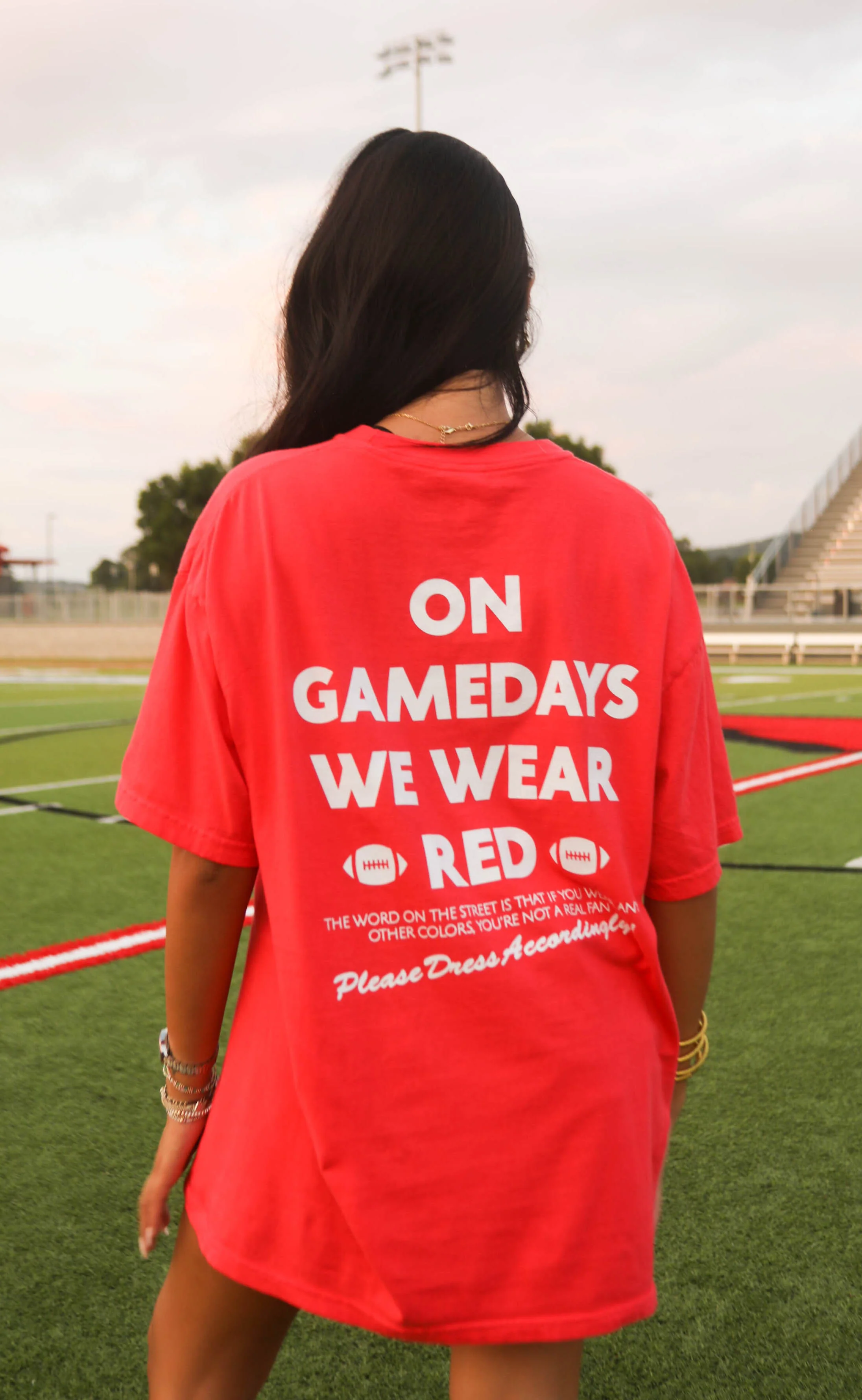 charlie southern: gamedays we wear red tee - Image 3