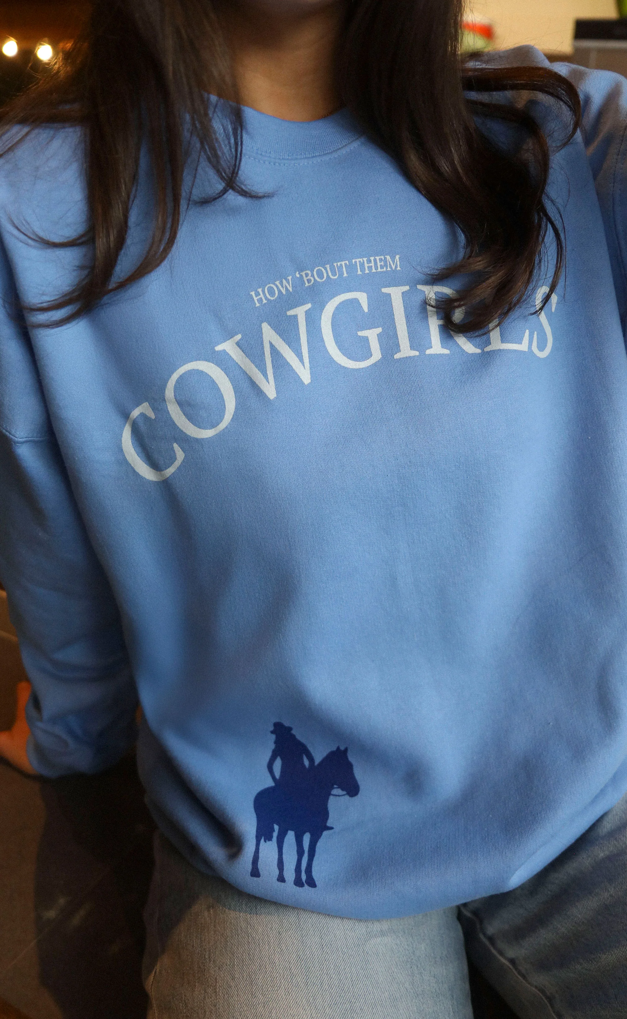charlie southern: how bout them cowgirls sweatshirt - Image 2