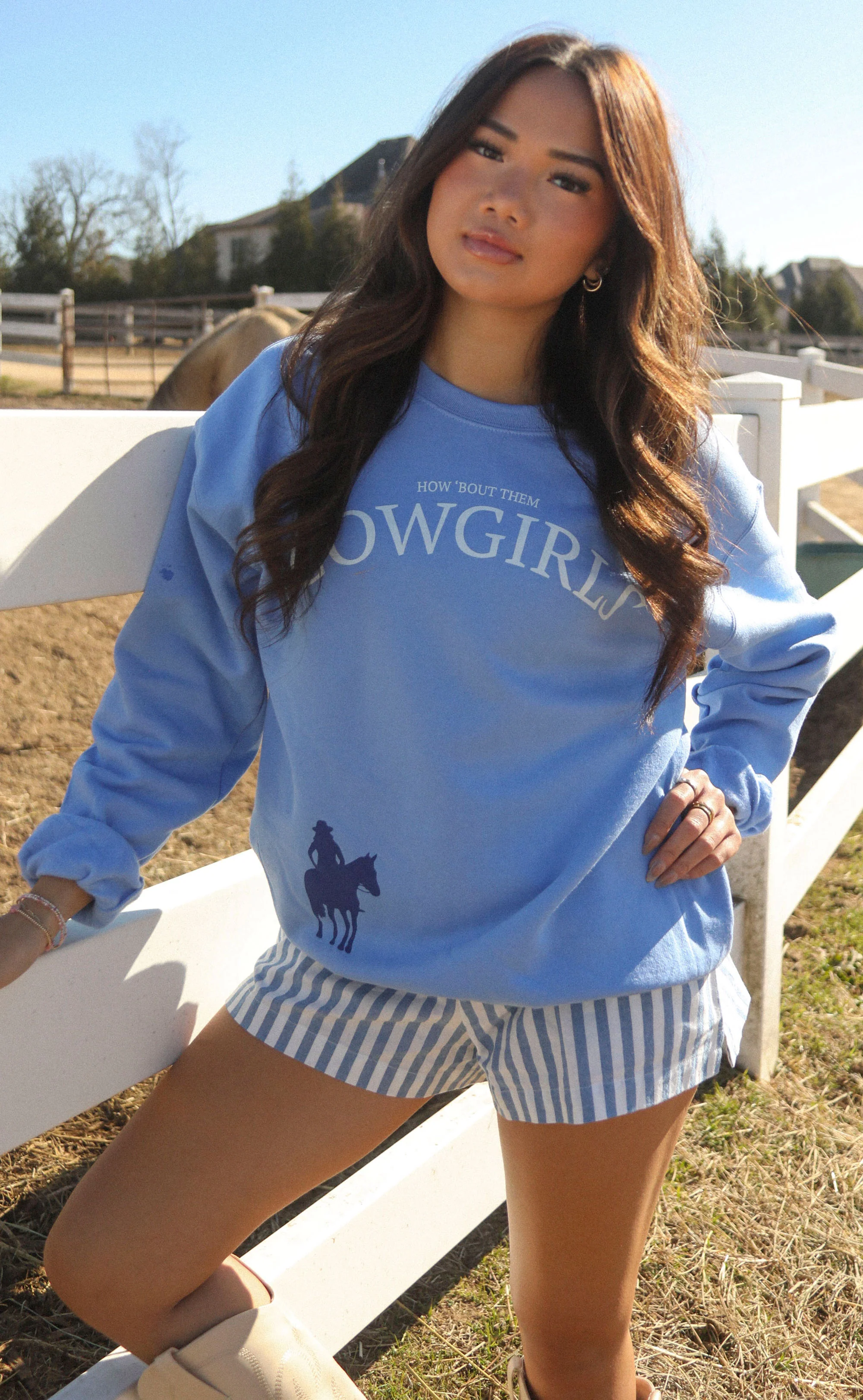 charlie southern: how bout them cowgirls sweatshirt - Image 5