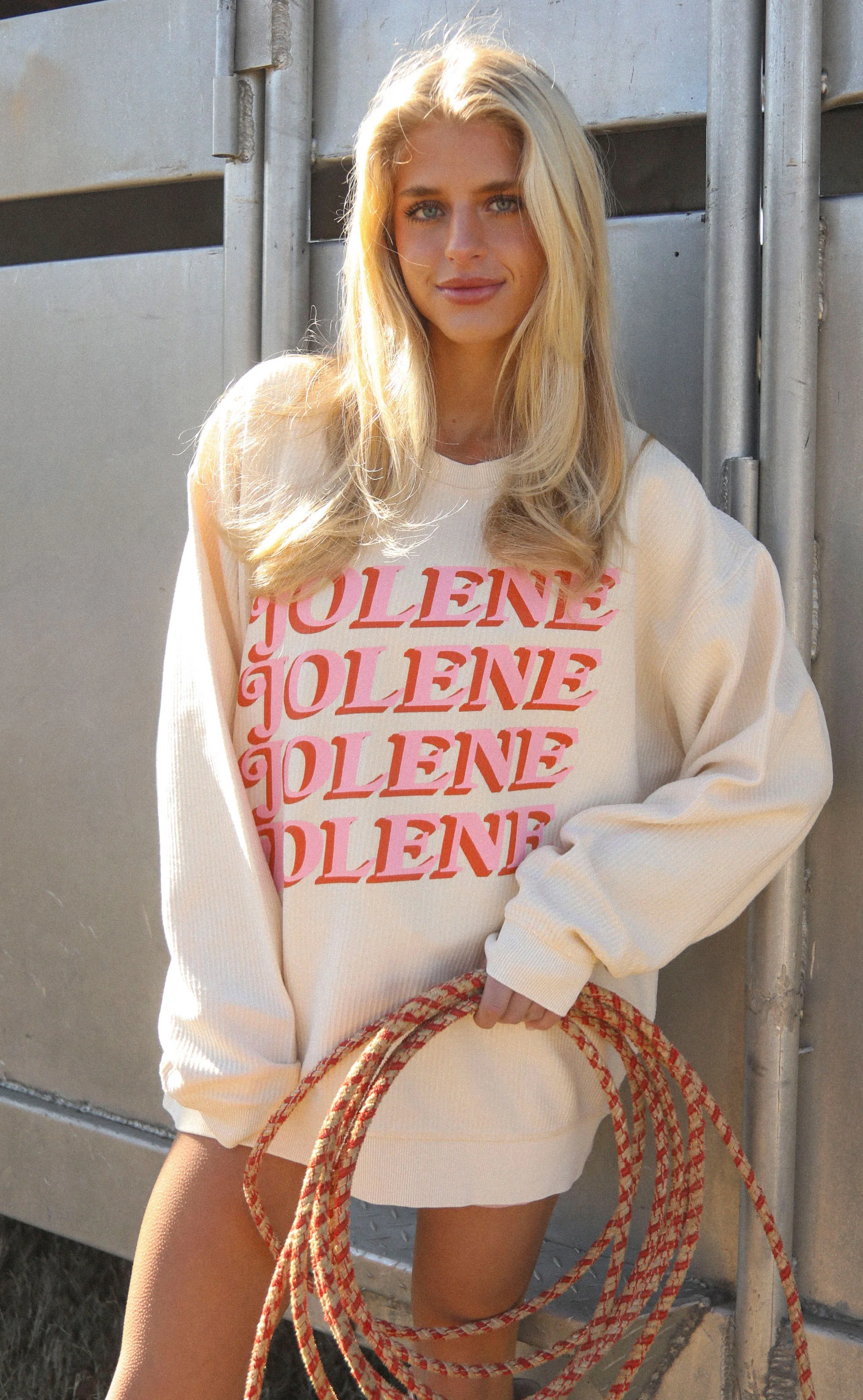 charlie southern: jolene corded sweatshirt - Image 3