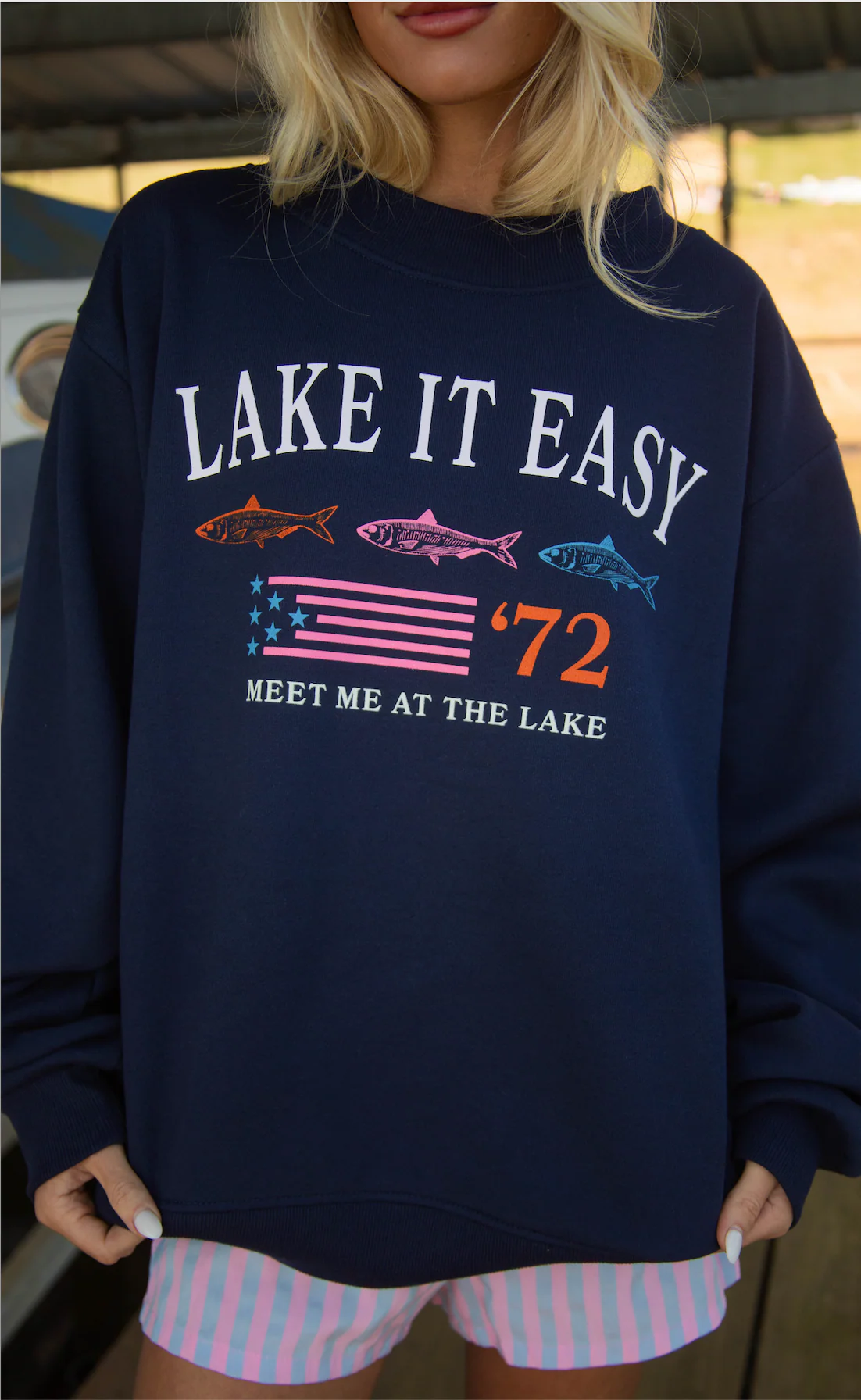 charlie southern: lake it easy mockneck - Image 3