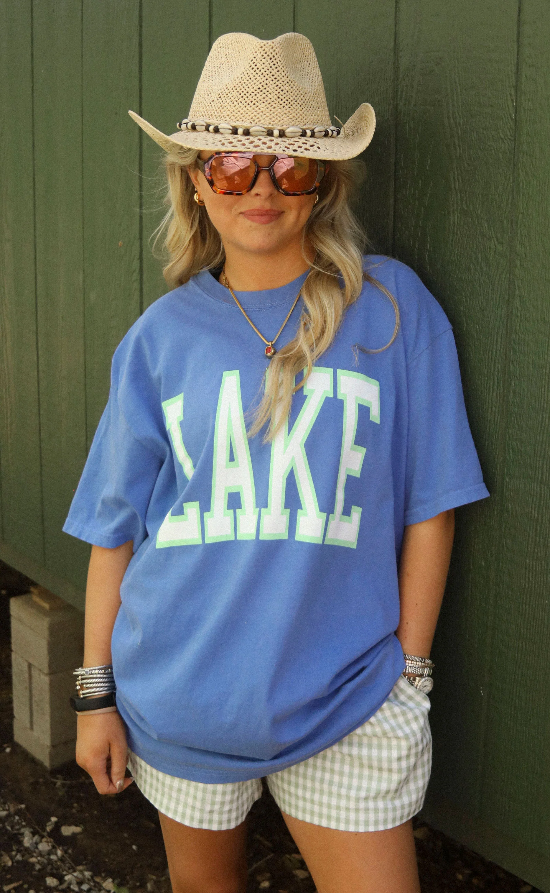 charlie southern: classic lake tee - blue - Image 2