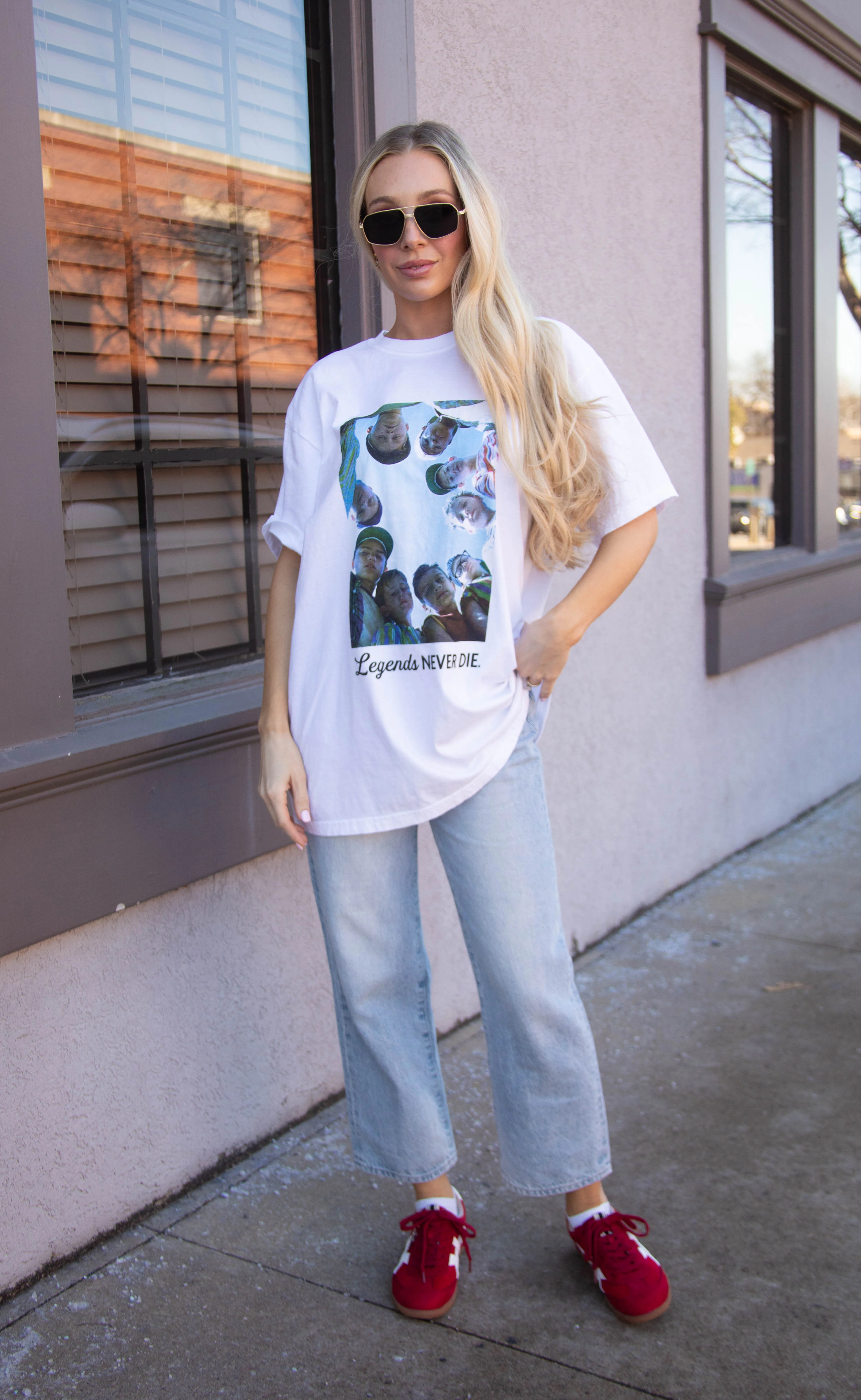 charlie southern: legends never die tee - white