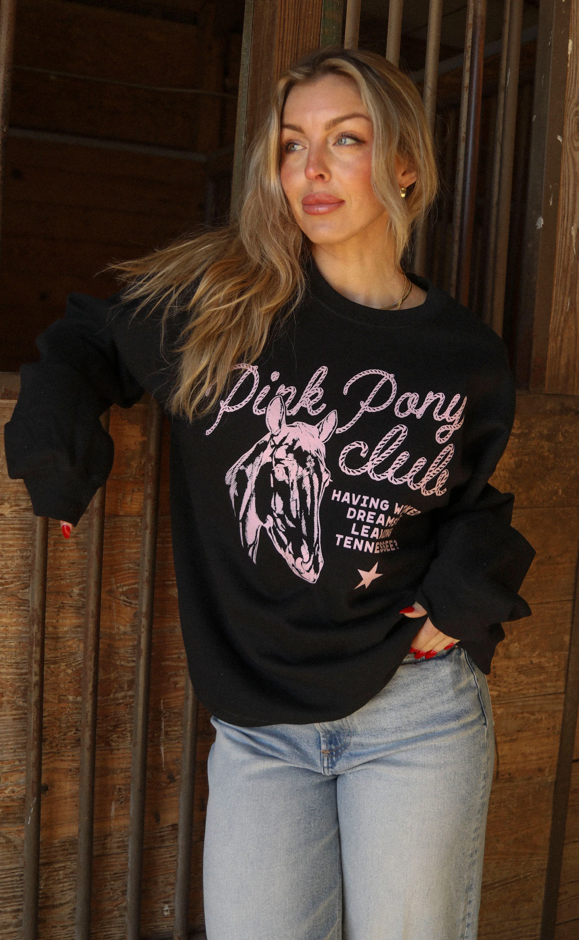 charlie southern: pink pony club sweatshirt - Image 5