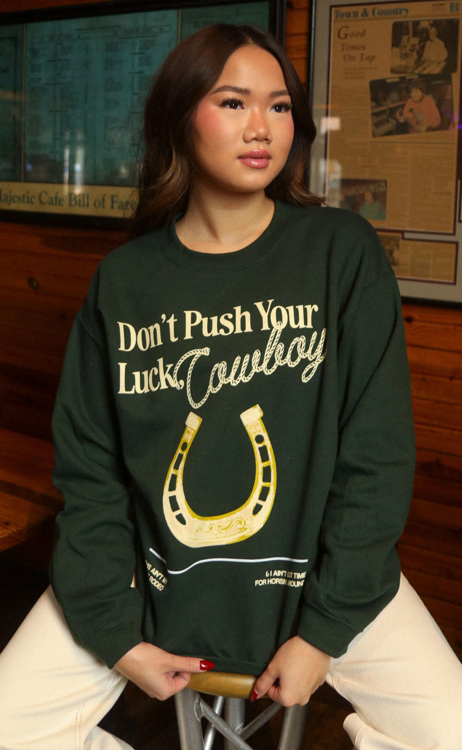charlie southern: push your luck sweatshirt - Image 3