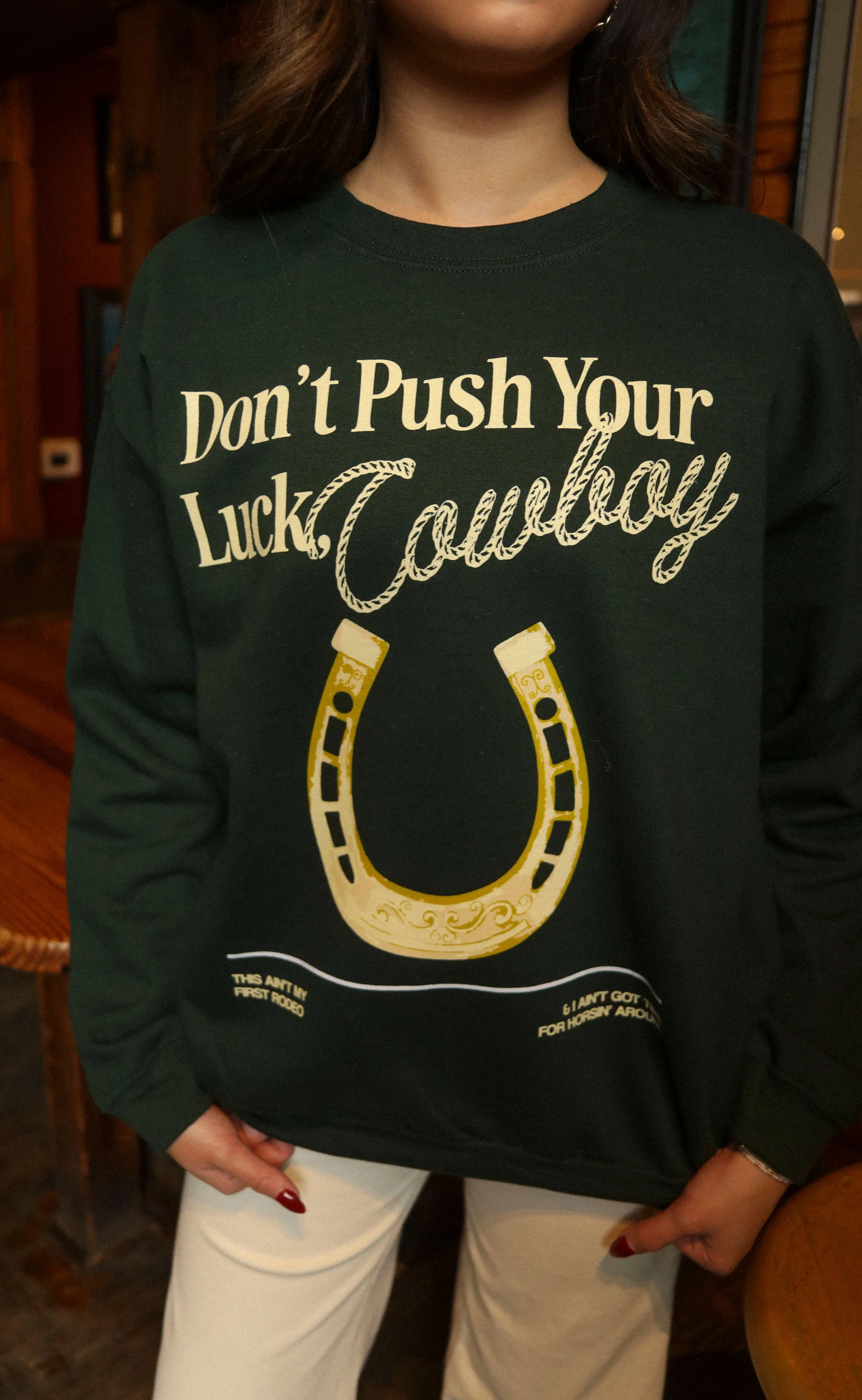 charlie southern: push your luck sweatshirt - Image 5