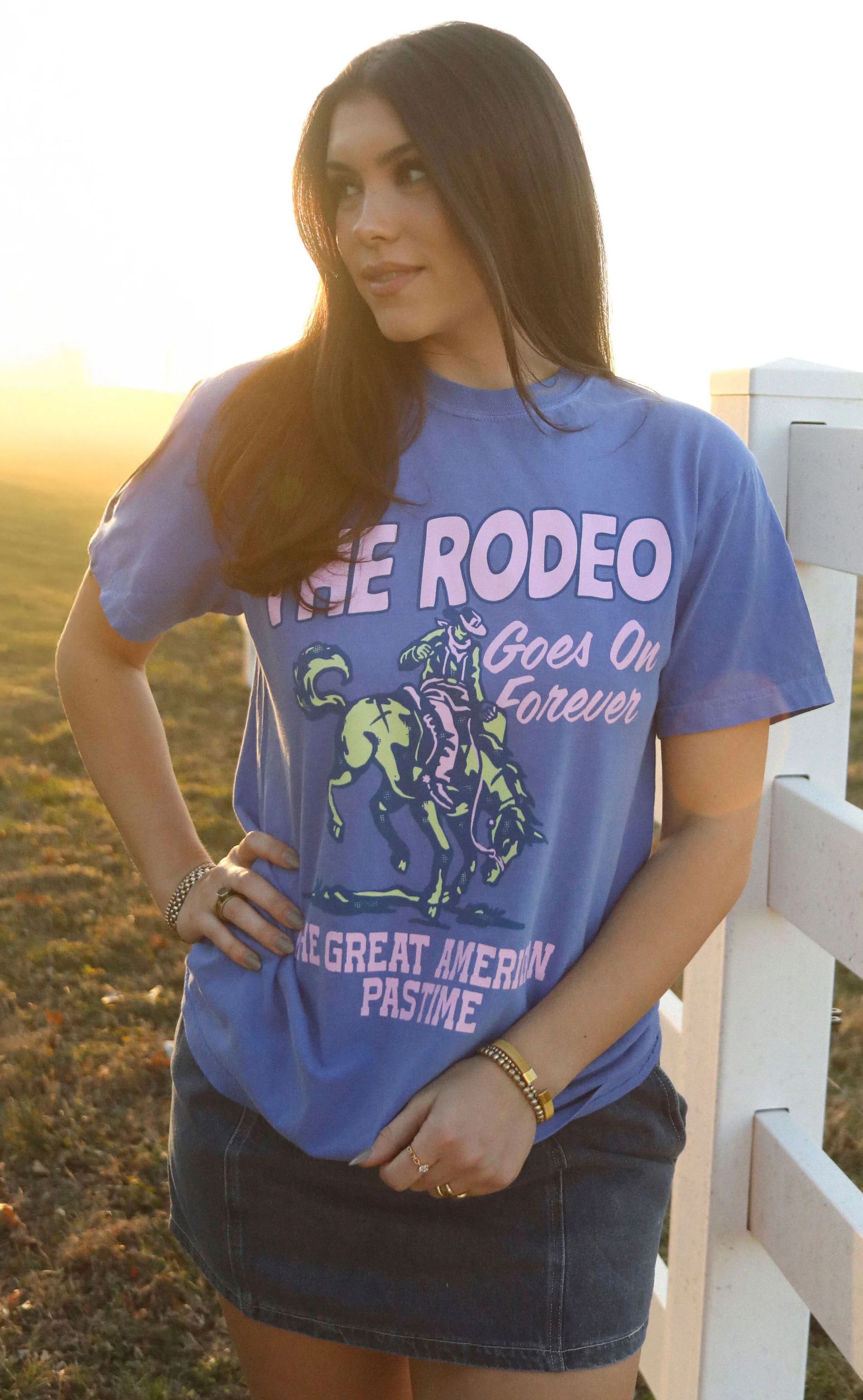 charlie southern: rodeo forever t shirt - Image 4