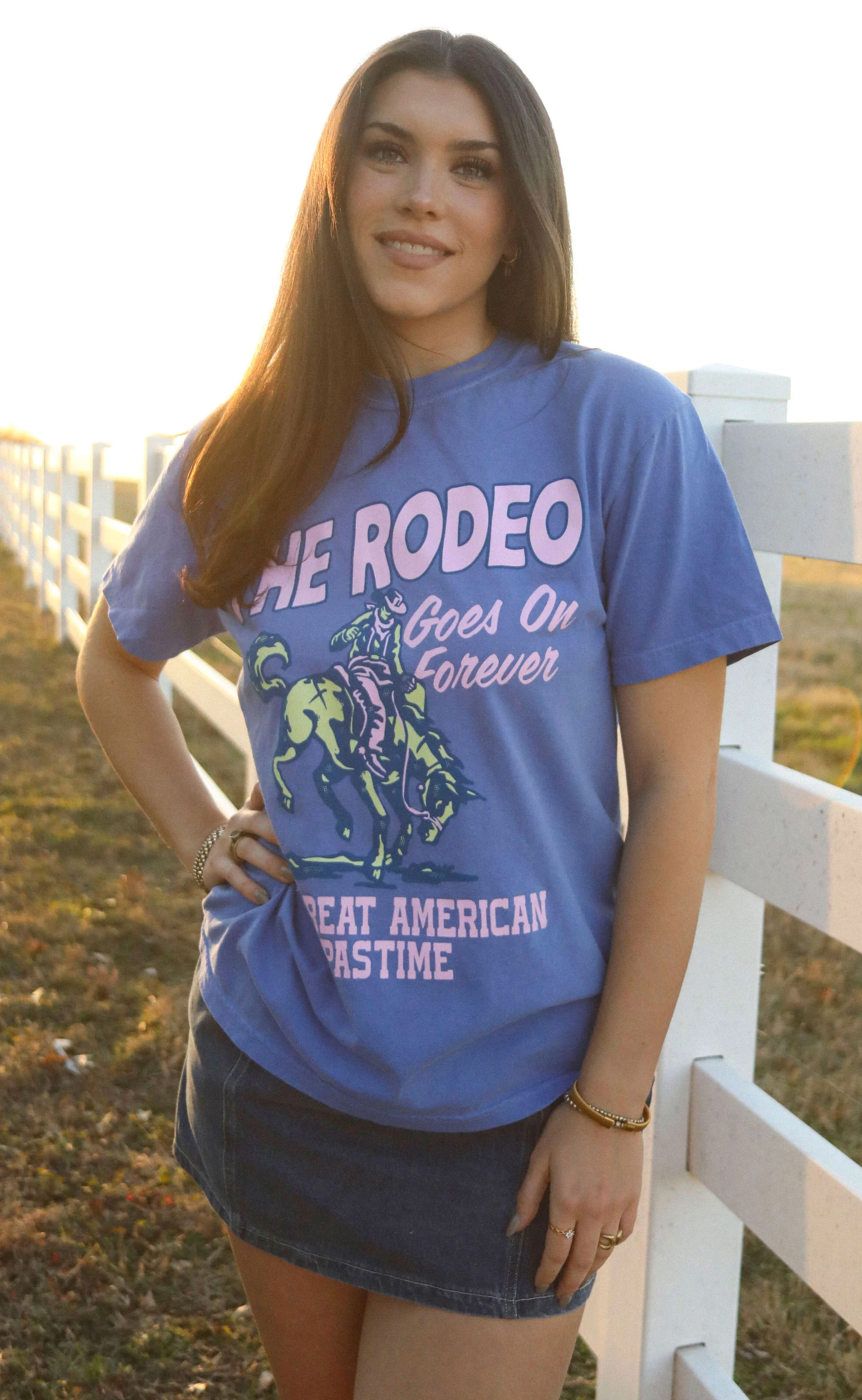 charlie southern: rodeo forever t shirt - Image 5