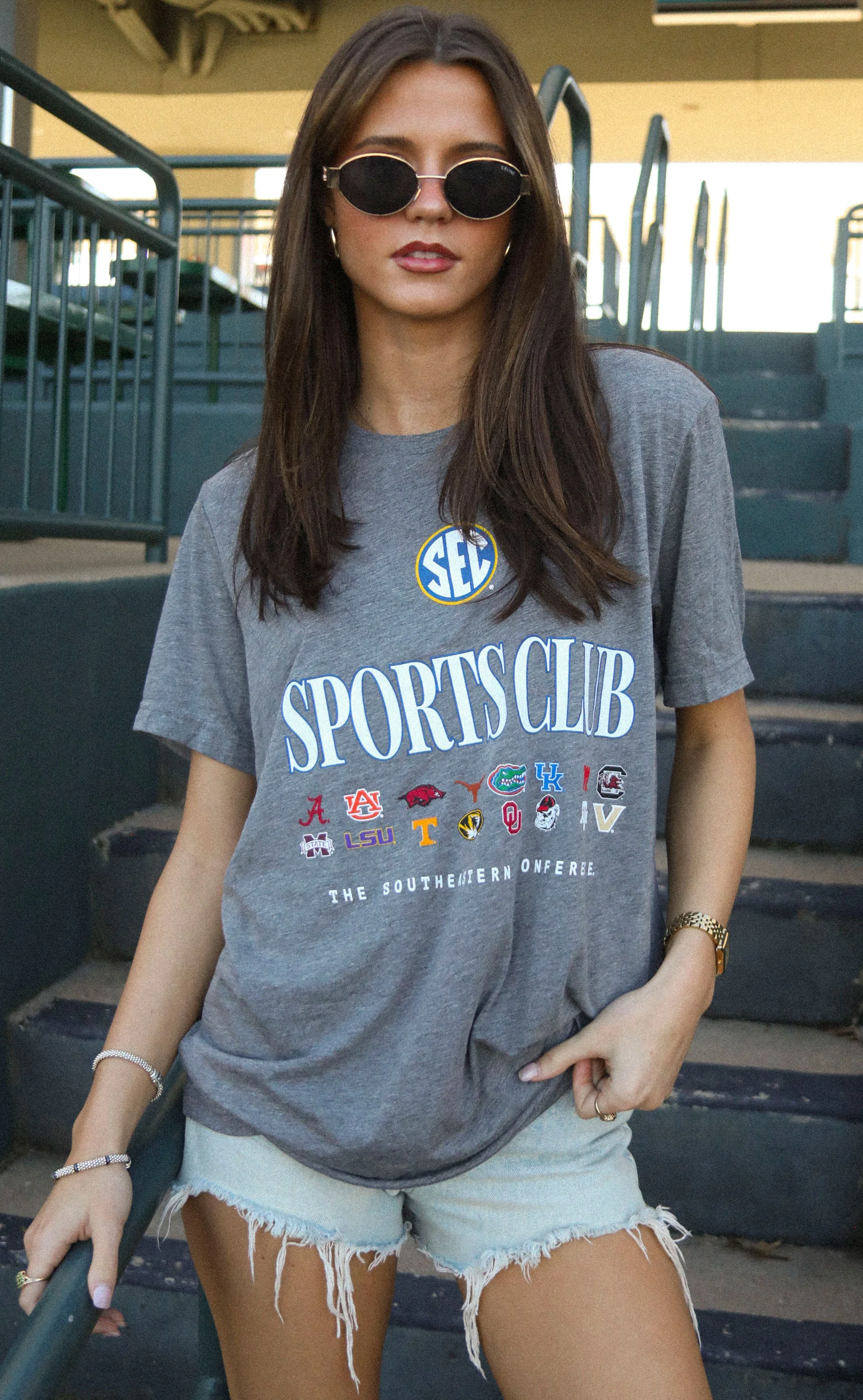charlie southern: sec sports club heathered t shirt