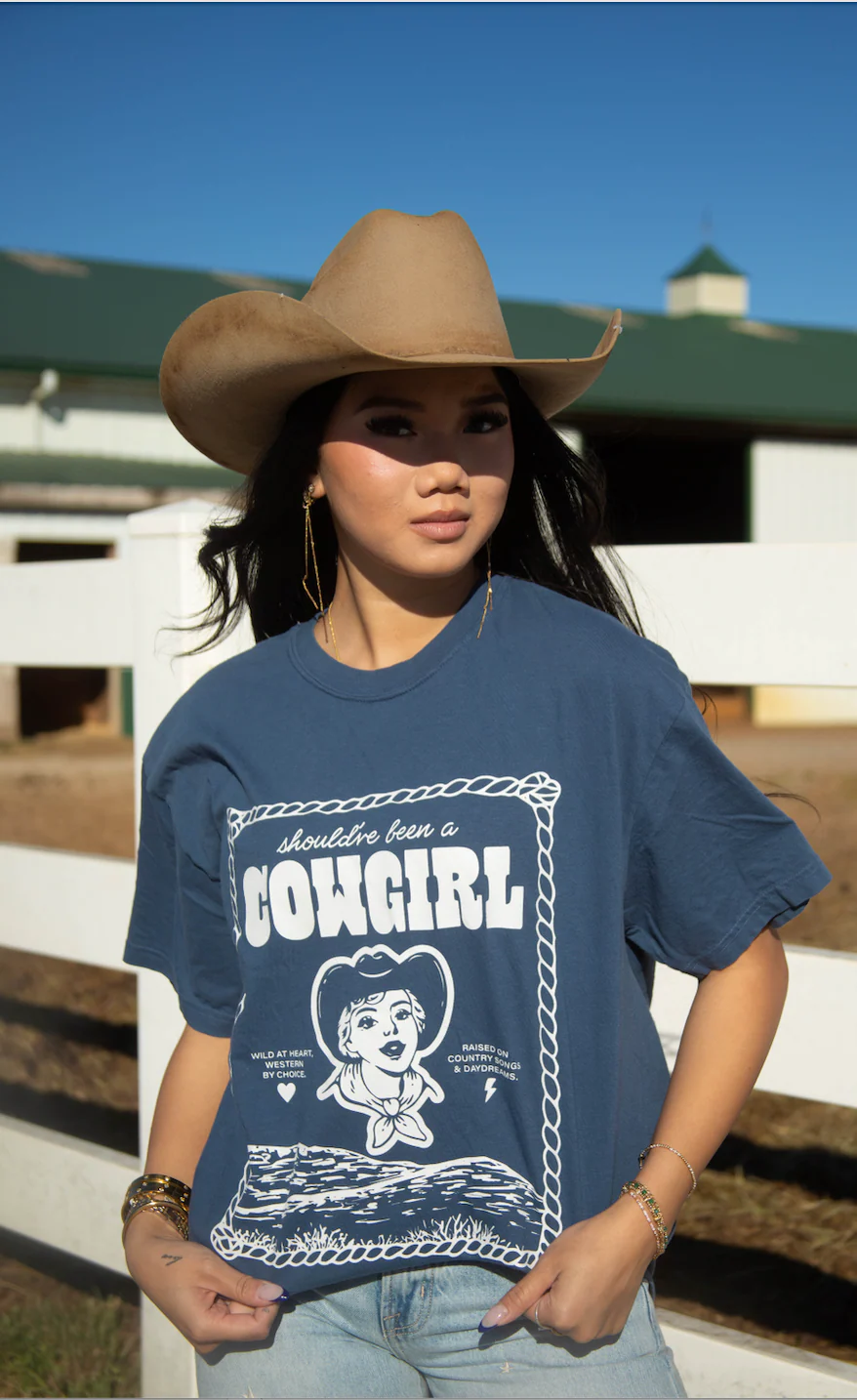 charlie southern: should've been a cowgirl tee - Image 2