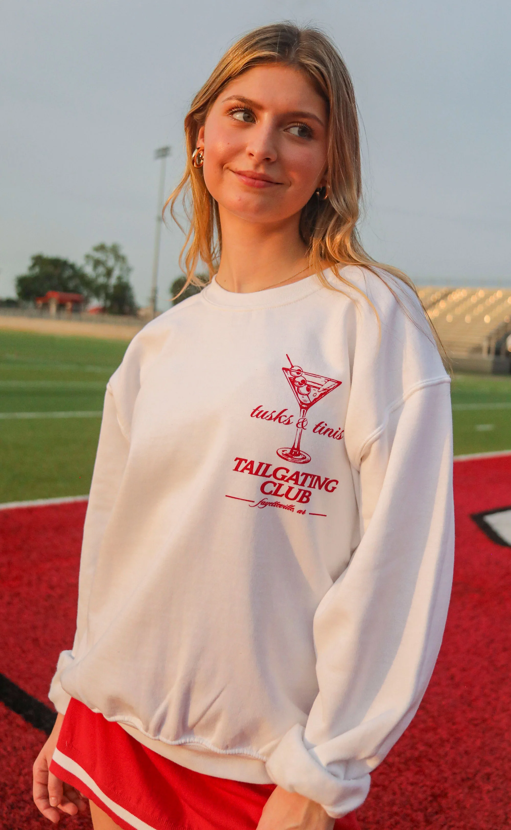 charlie southern: tusks and tinis sweatshirt - Image 2