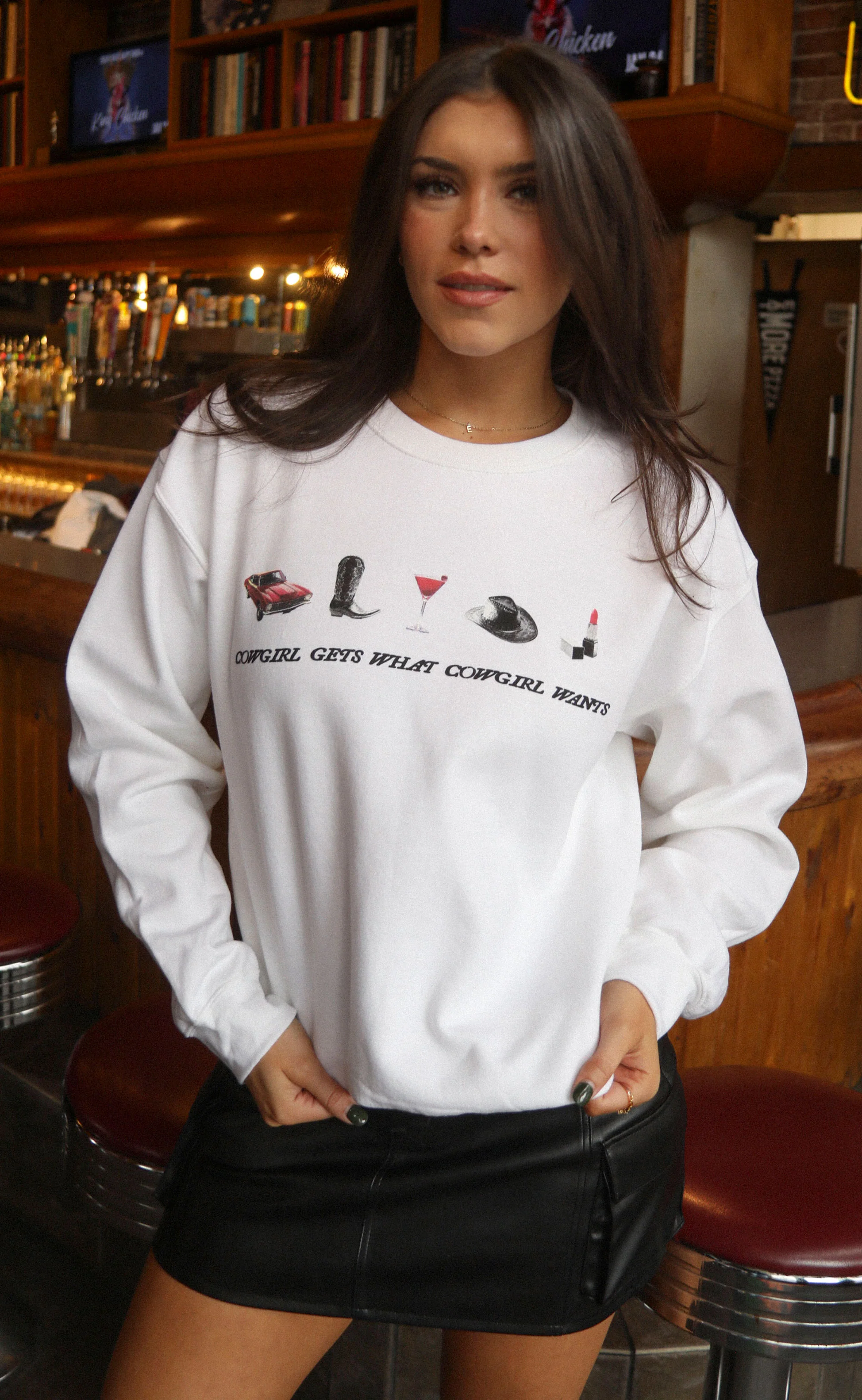 charlie southern: what cowgirl wants sweatshirt - Image 4