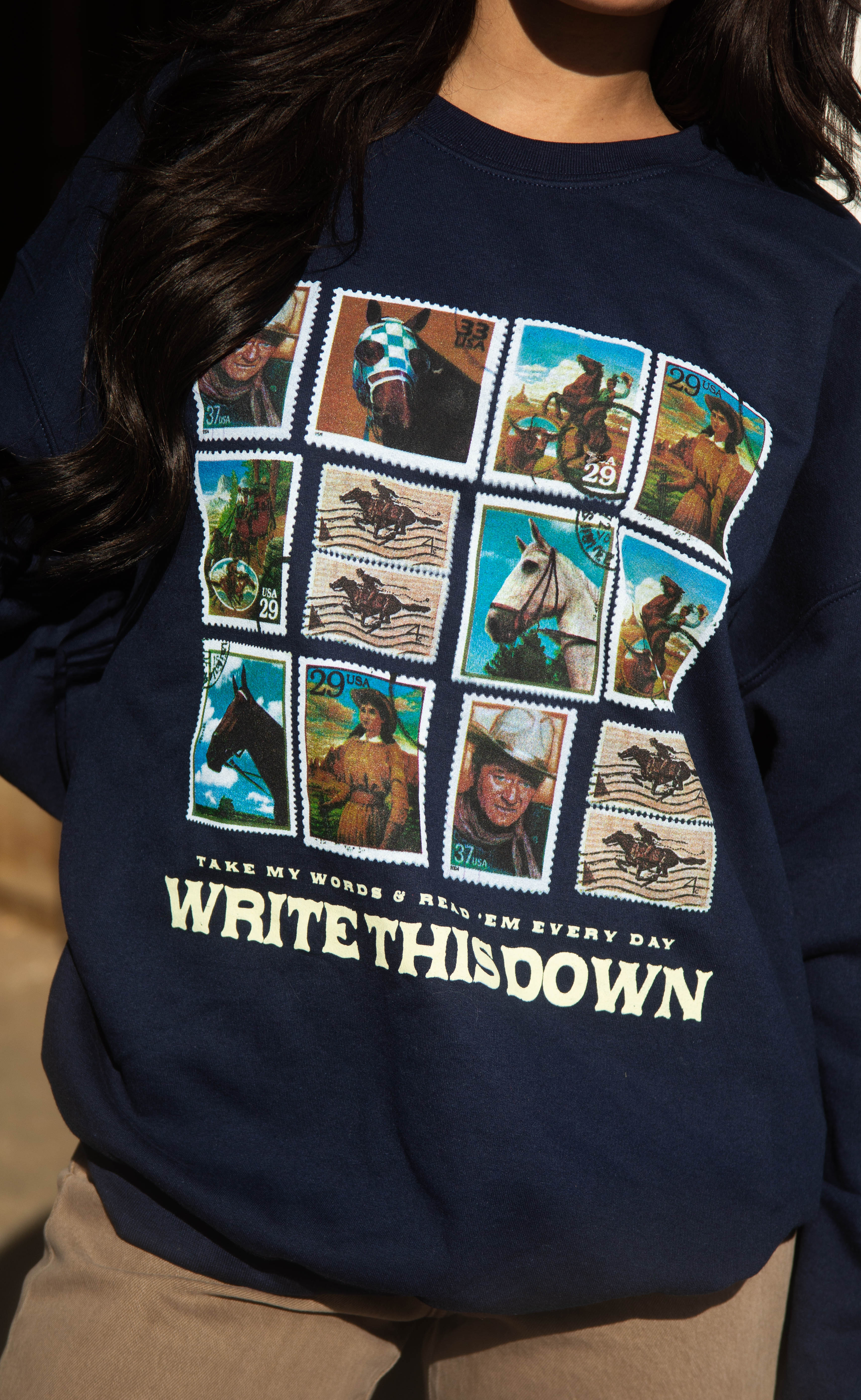 charlie southern: write this down sweatshirt - Image 3
