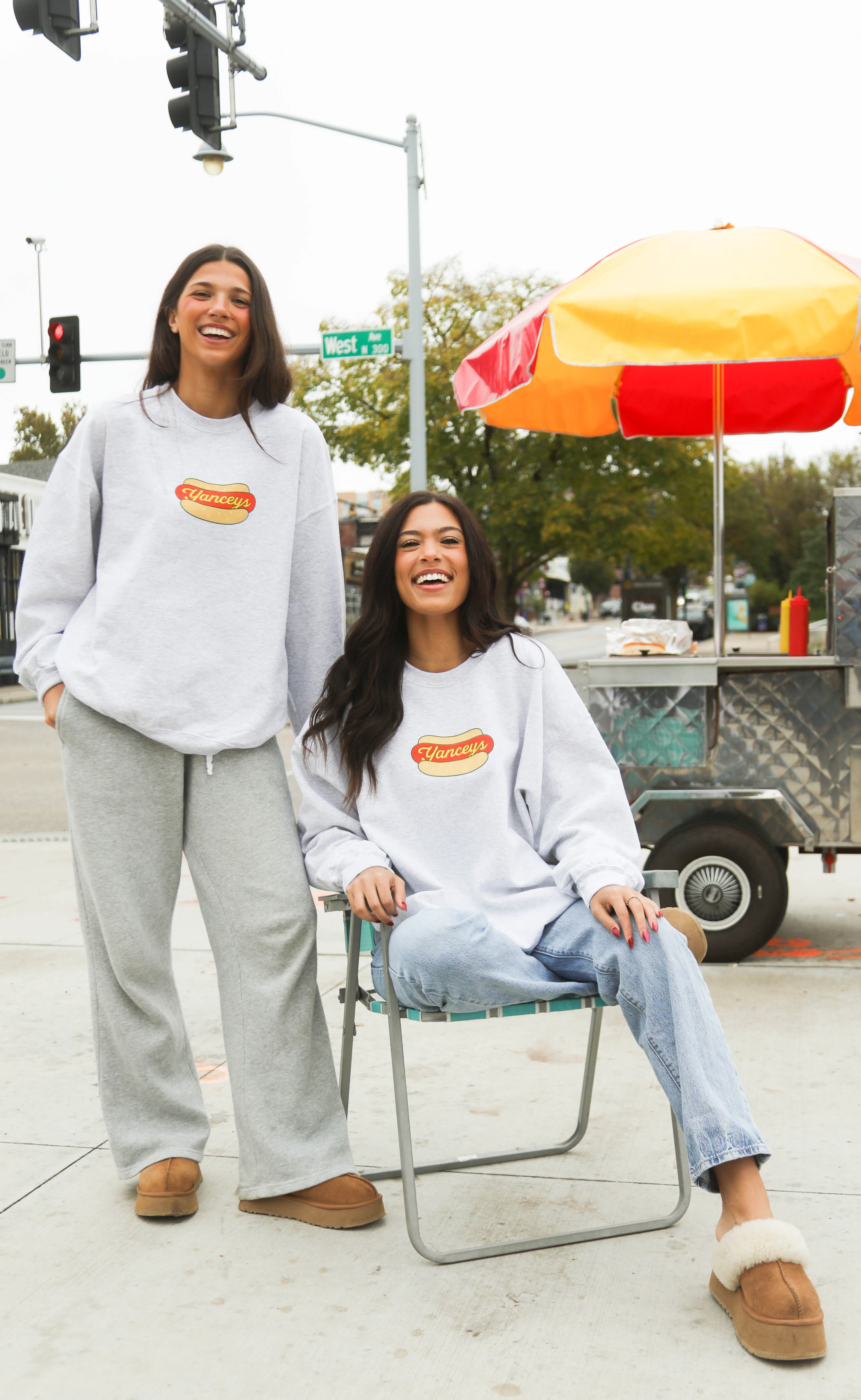 charlie southern: yancey's hot dogs sweatshirt - Image 6