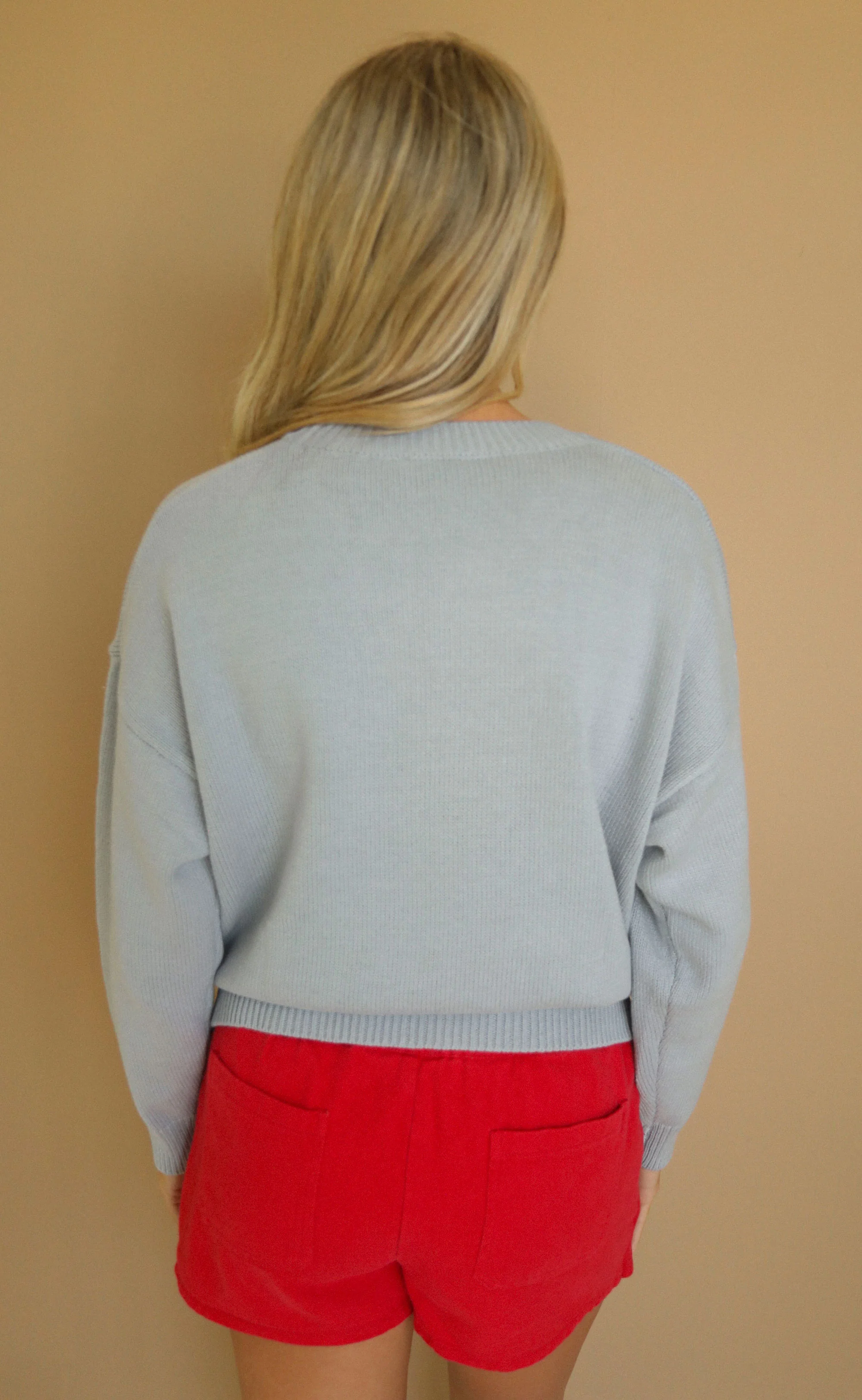 cuddle season sweater - cherry teddy - Image 3