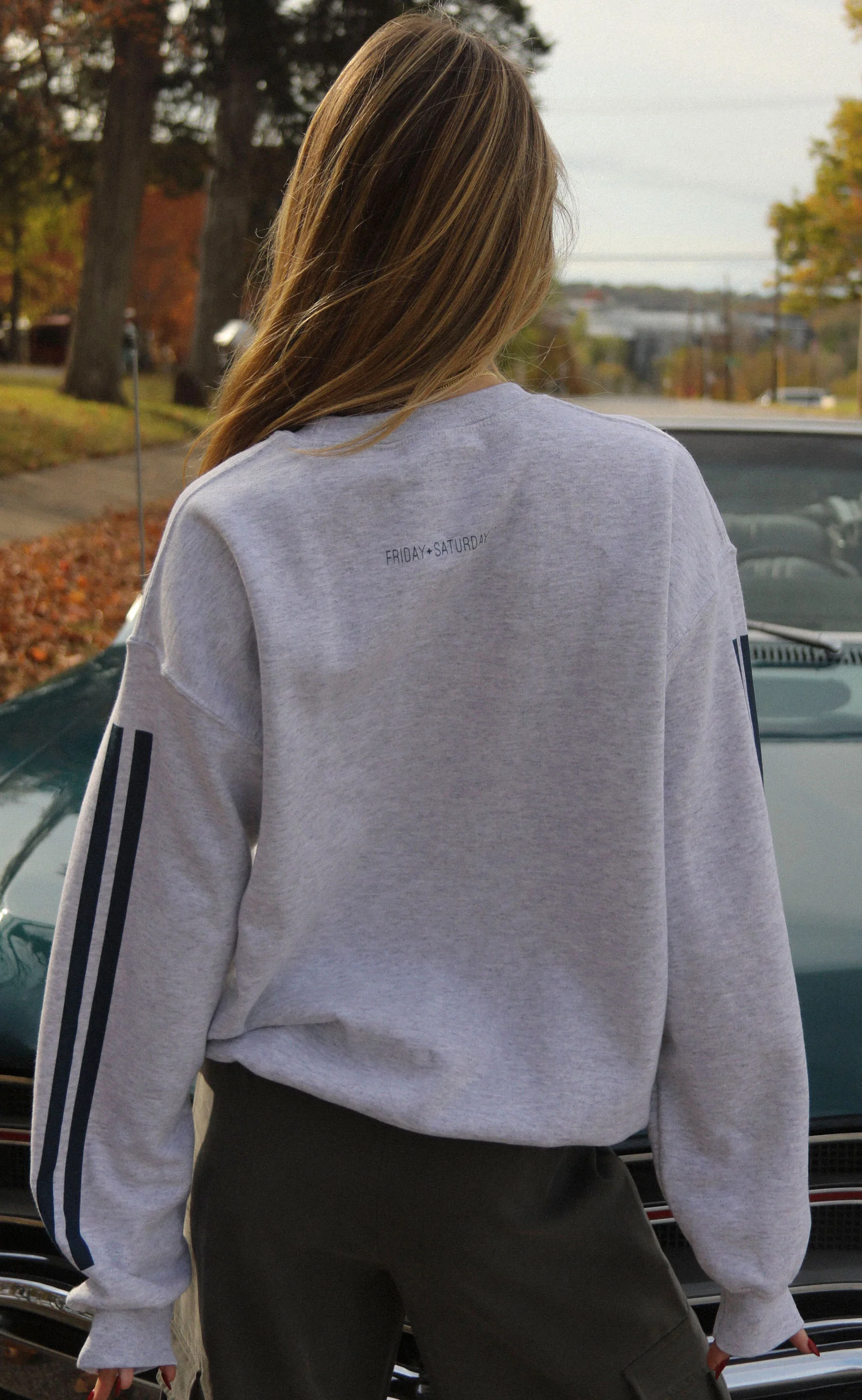 friday + saturday: 222 hot sweatshirt - Image 5