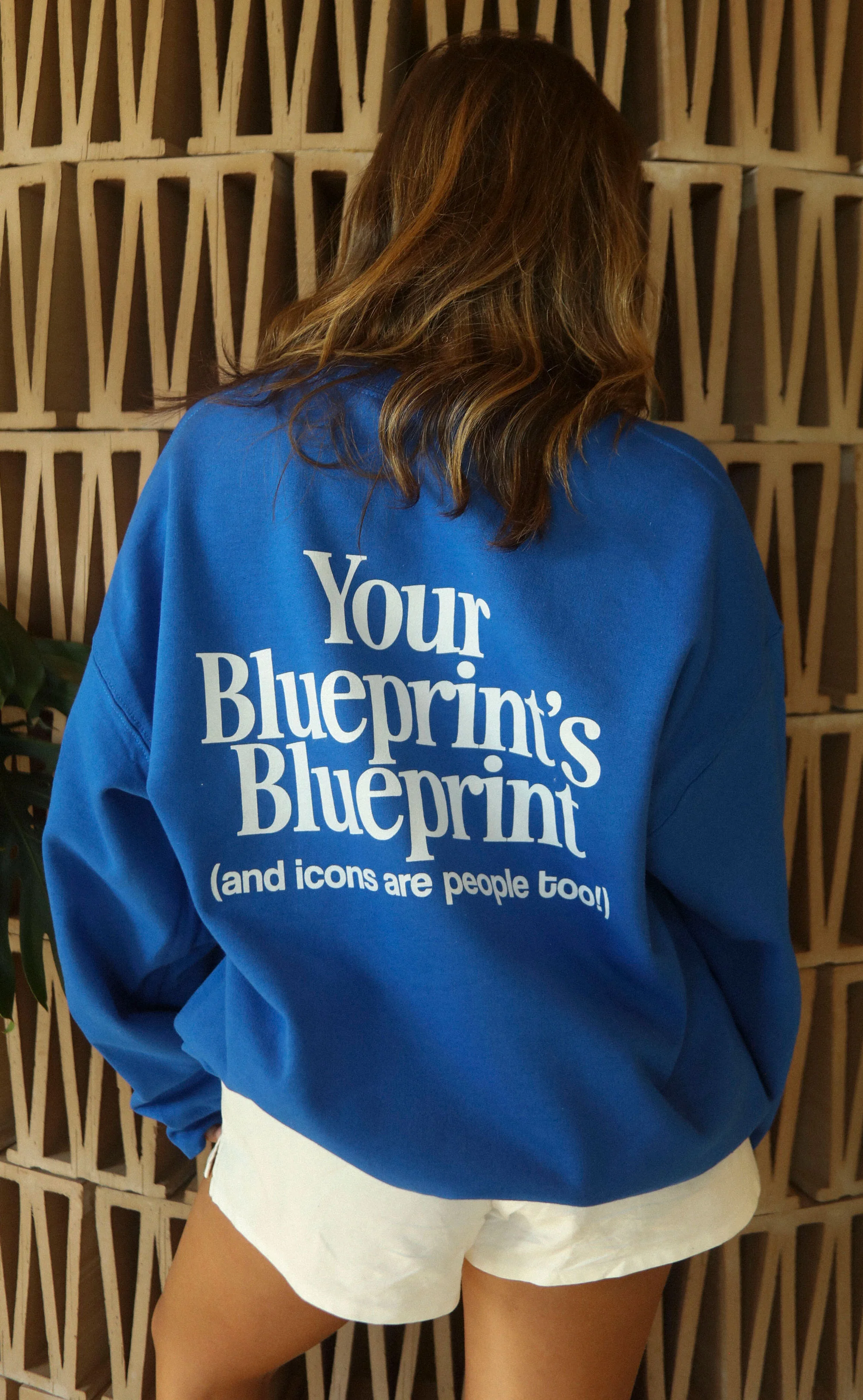 friday + saturday: blueprint sweatshirt - Image 4
