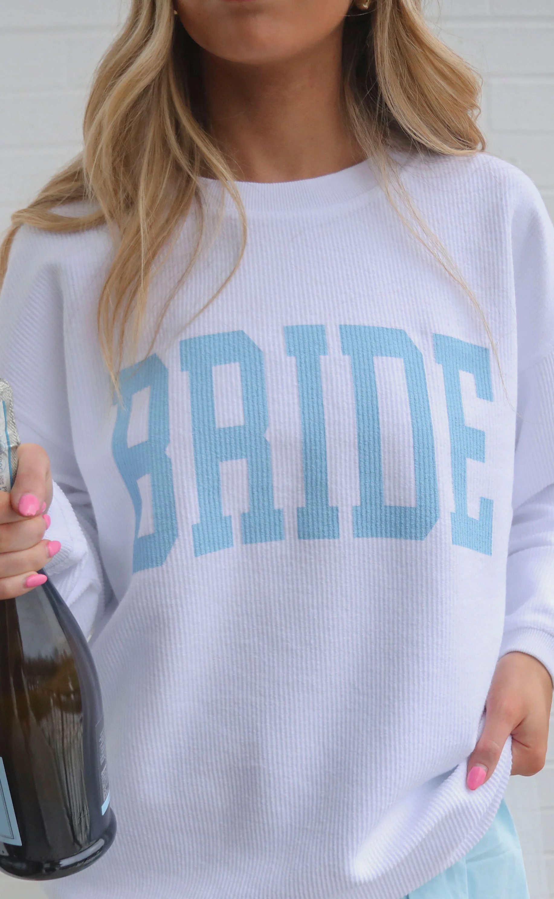 friday + saturday: bride corded sweatshirt - Image 2