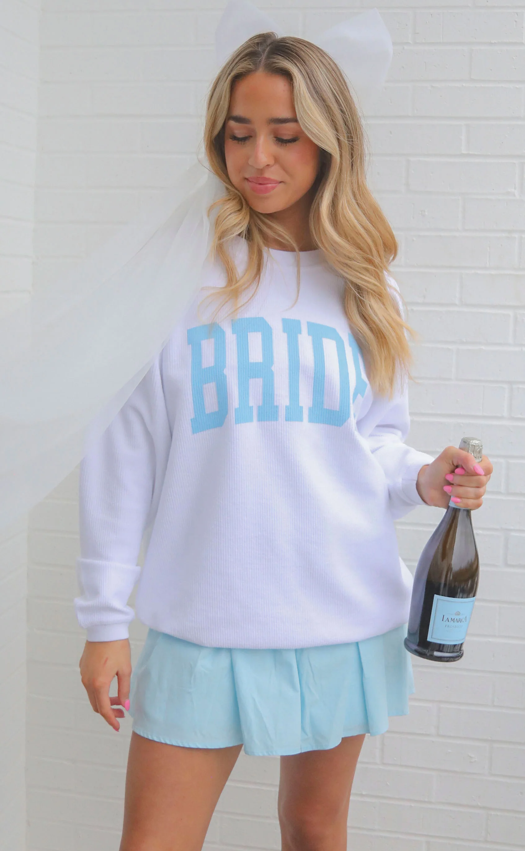 friday + saturday: bride corded sweatshirt - Image 5