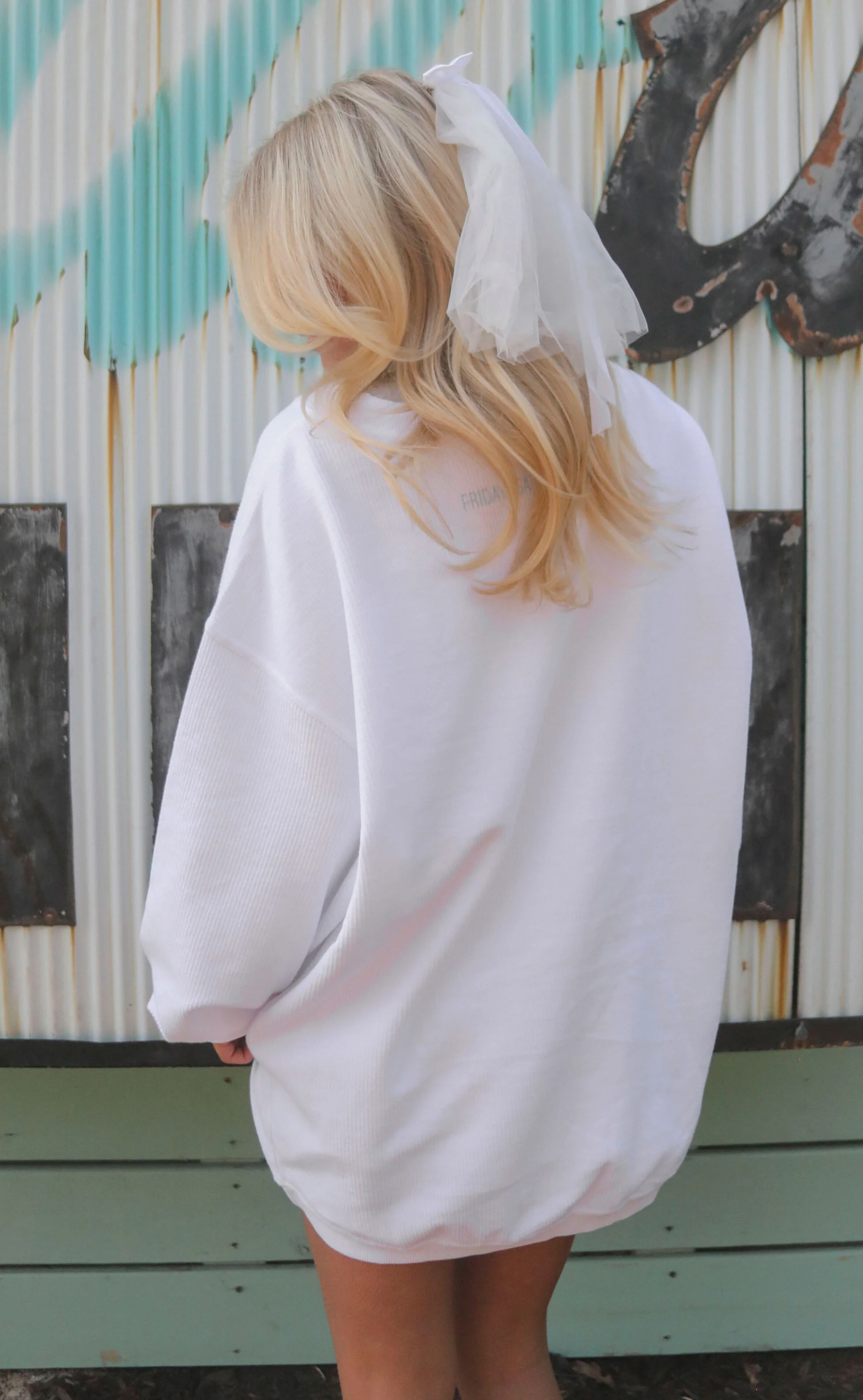 friday + saturday: bride corded sweatshirt - Image 8